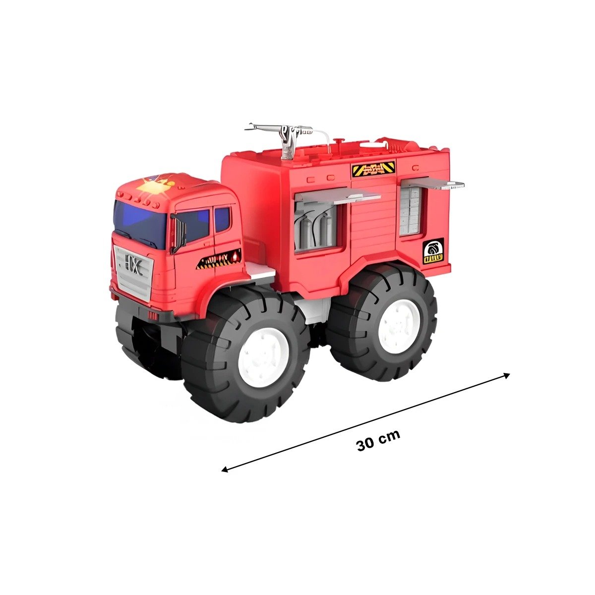 PACK6 RESPUESTA URBANA BOMBERO ROJO EN BOLSA JUGUETE DE ACCION PARA JUEGO Y+REGALO STICKER - 4
