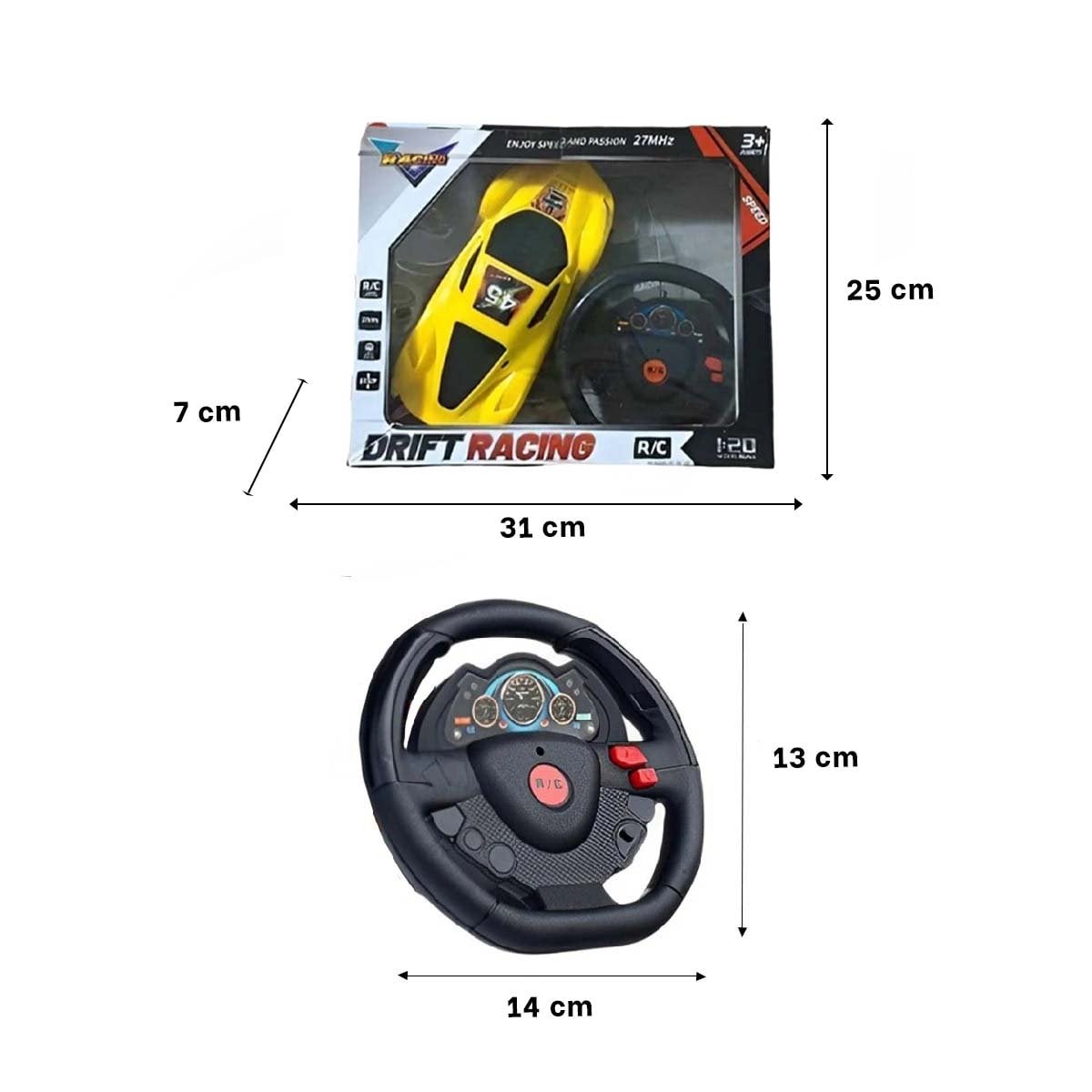 PACK2 AGIL CONTROL REMOTO AMARILLO PARA CASA - 4