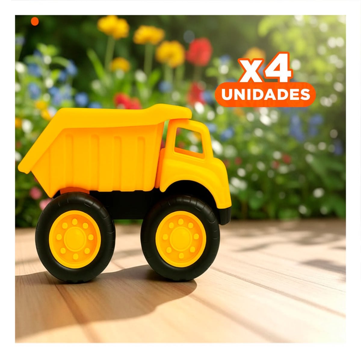 PACK4 VEHICULO INFANTIL PARA JUEGO DE CONSTRUCCION - 1