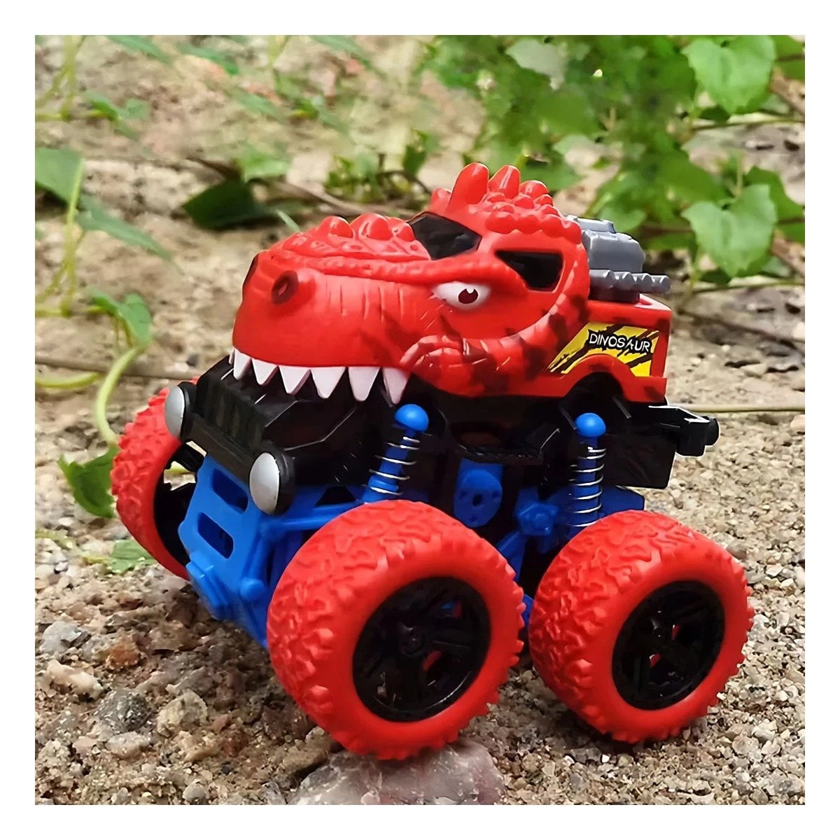 PACK4 VEHICULO DE ACCION MONSTER TRUCK EN CAJA RESISTENTE PARA DIVERSION EN CASA - 3