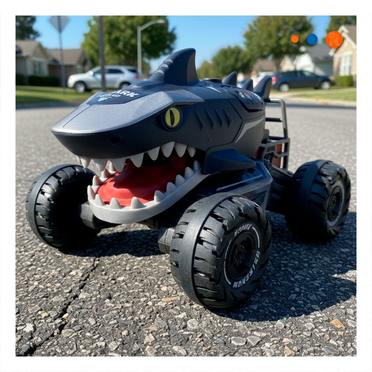PACK2 CONCEPTO ROBOT TIBURON CON CONTROL REMOTO PARA JUEGO INTERACTIVO EN CASA Y+REGALO STICKER - 3