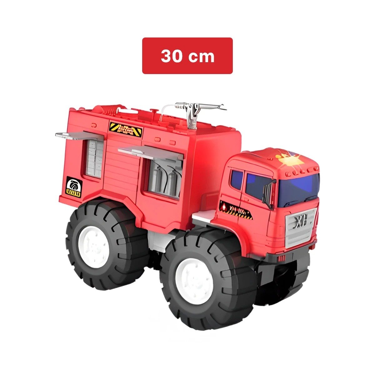 PACK6 COBERTURA BOMBERO ROJO EN BOLSA JUGUETE INFANTIL PARA DIVERSION EN HOGAR Y+PAPEL REGALO - 4