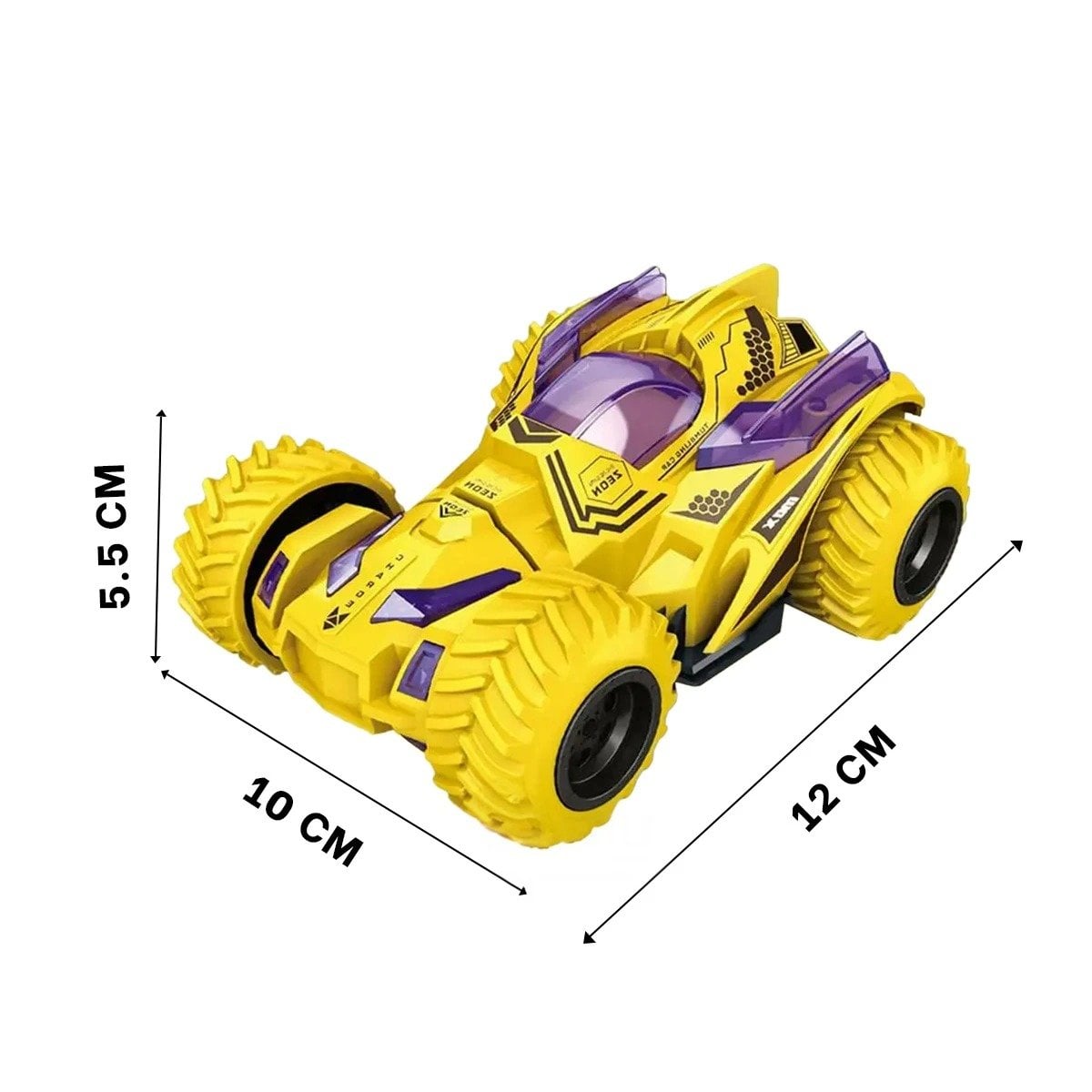 PACK6 FLEXIBLE STUNT DOBLE CON CAJA PARA JUEGO DE MOVIMIENTOS Y+REGALO STICKER - 2