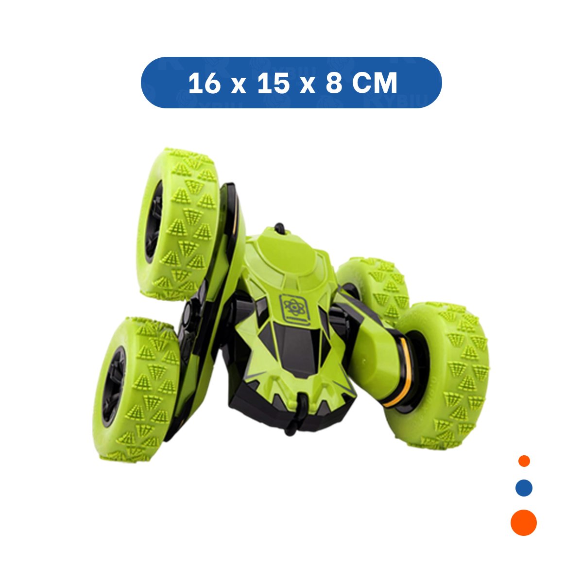 PACK2 BUGGY TODO TERRENO CON CONTROL REMOTO PARA DIVERSION INFANTIL Y+REGALO STICKER - 4