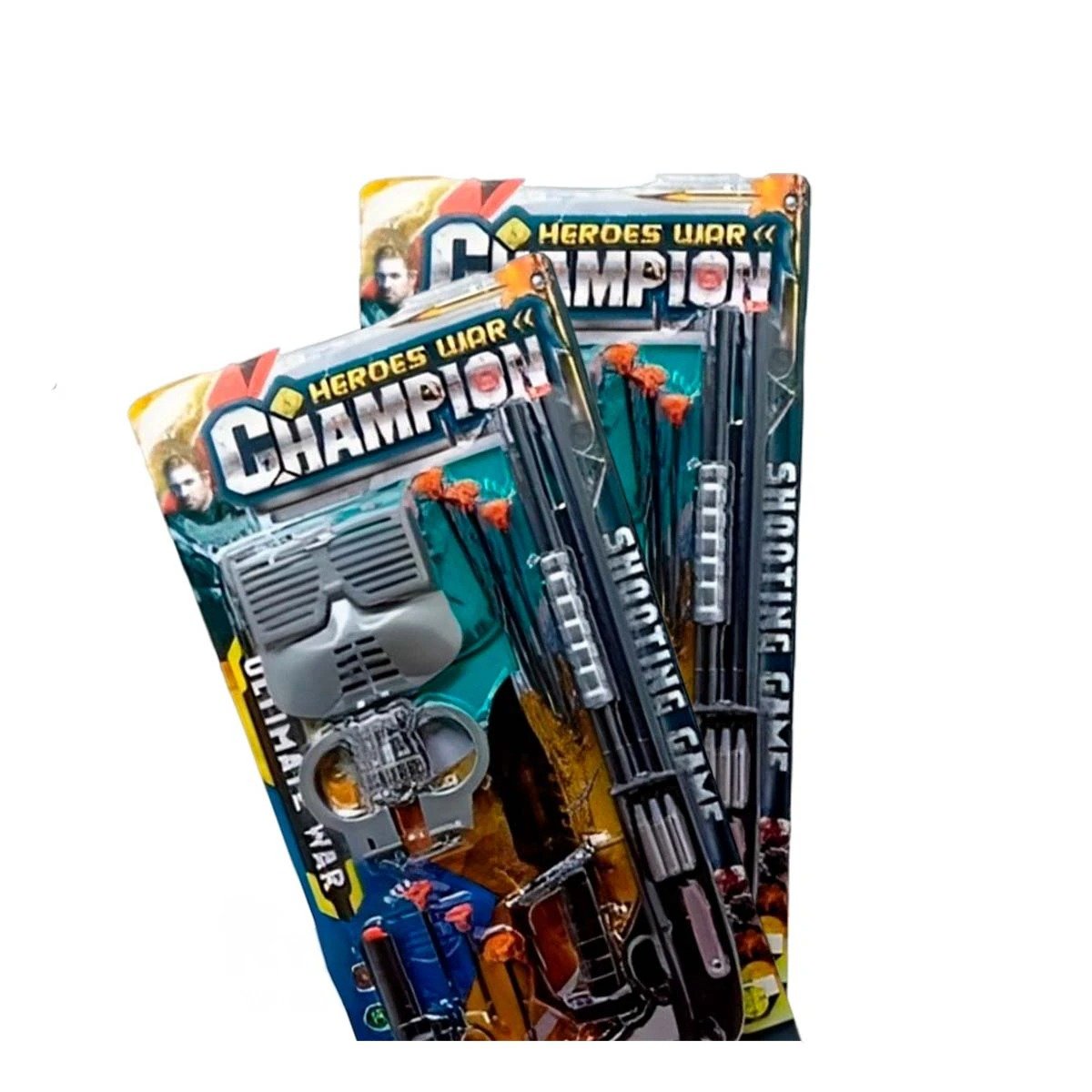 PACK4 PAQUETE DEPORTIVO DE LANZADOR CON MASCARA Y ACCESORIOS PARA DIVERSION Y+PAPEL REGALO - 3