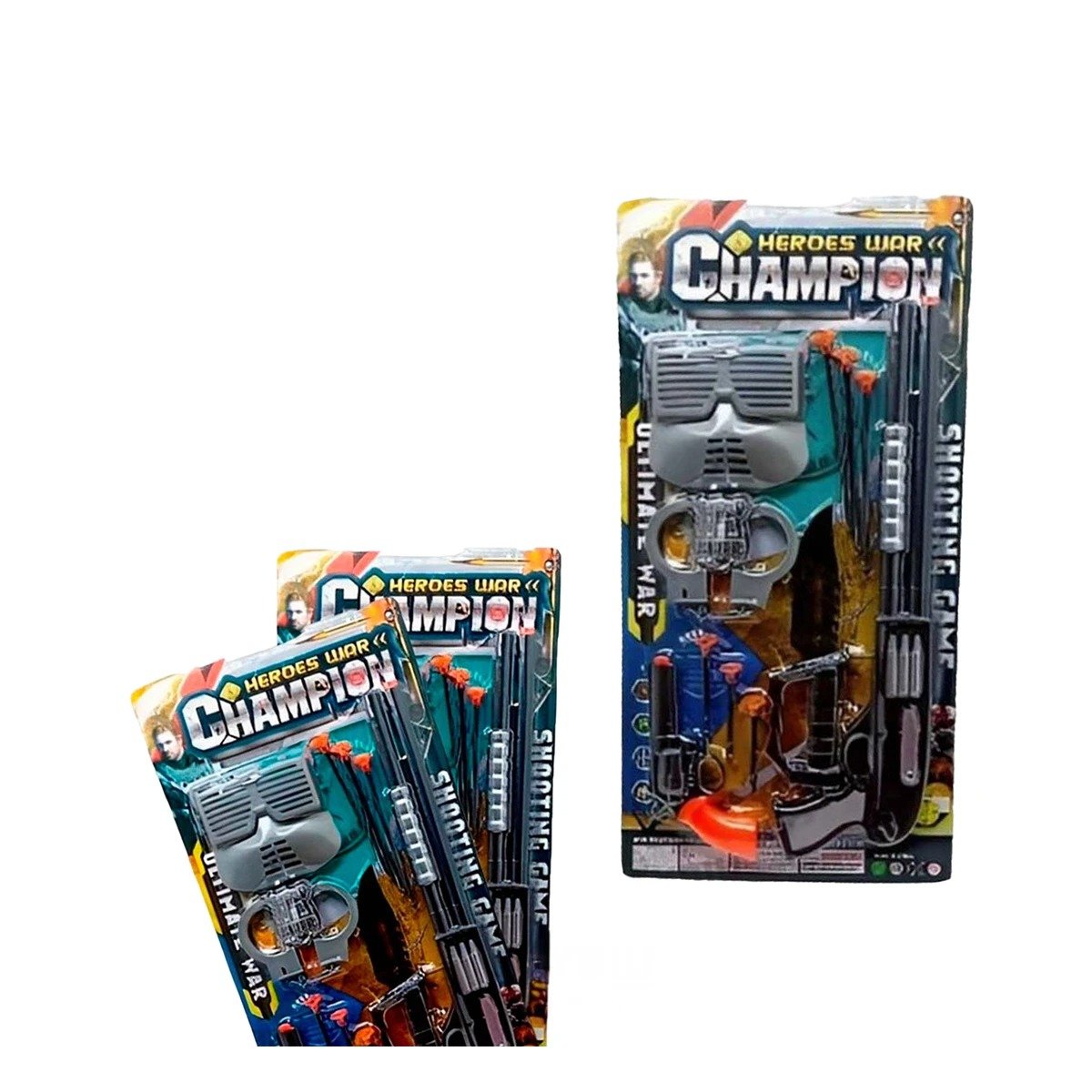 PACK6 PRODUCTO DEPORTIVO DE LANZADOR CON MASCARA Y ACCESORIOS HOGAR Y+REGALO STICKER - 2