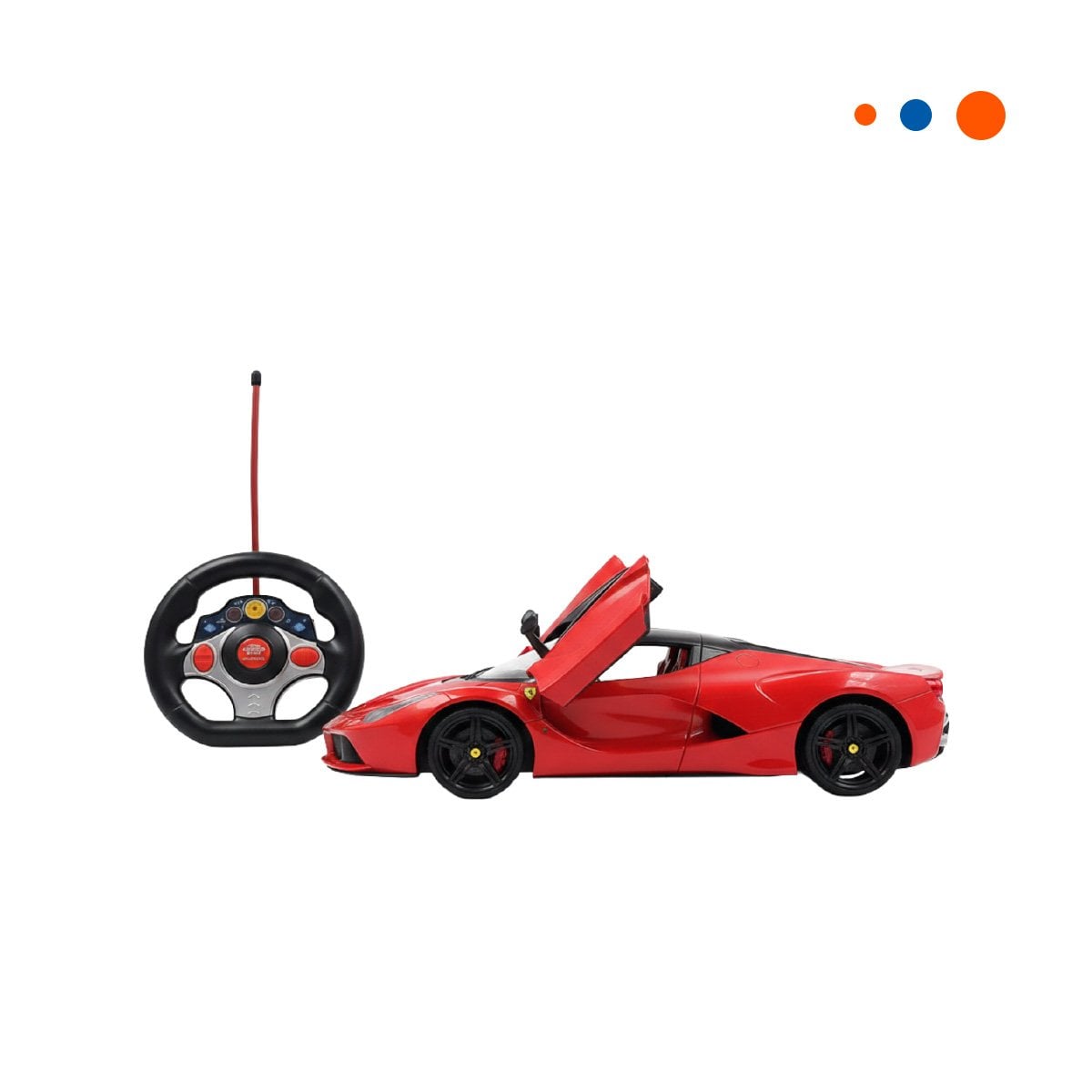 SISTEMA DEPORTIVO A CONTROL REMOTO ROJO PARA ENTRETENIMIENTO EN CASA Y HOGAR Y+REGALO STICKER - 3