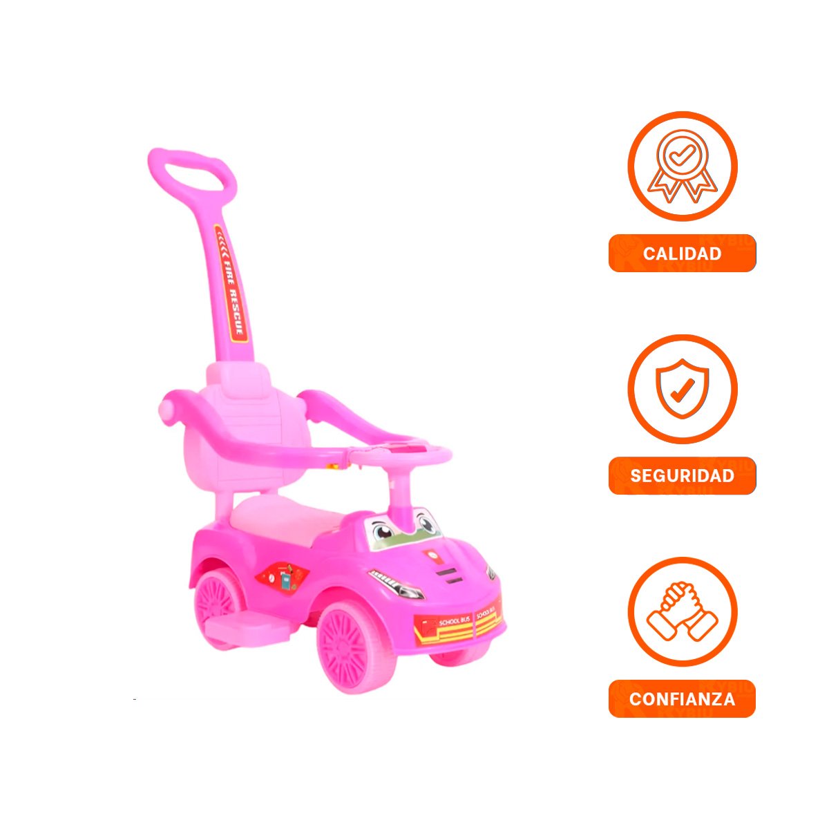 JUGUETE CON MANGO DE EMPUJE PARA JUEGO ACTIVO INFANTIL - 3