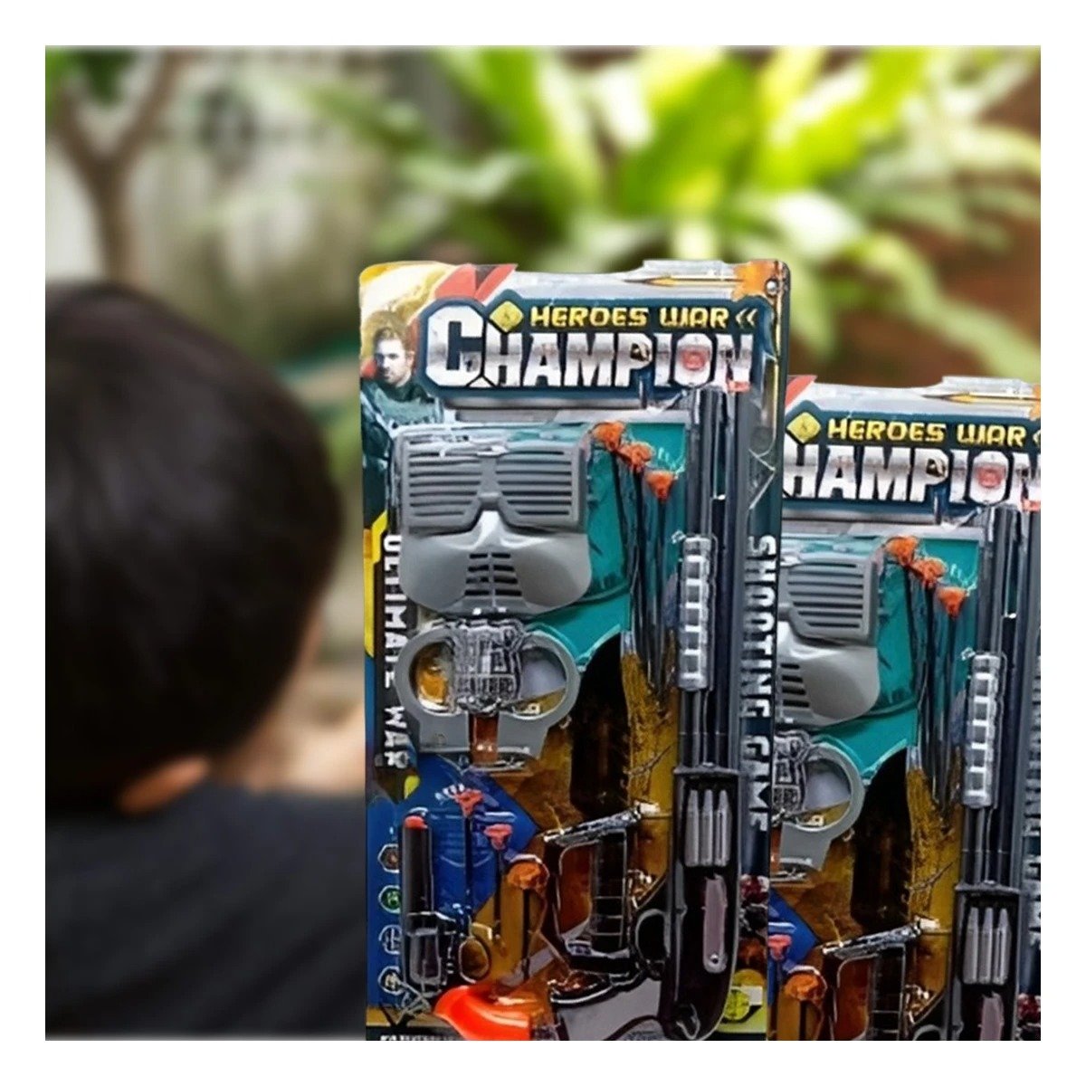 PACK2 MODELO DEPORTIVO DE LANZADOR CON MASCARA Y ACCESORIOS HOGAR - 2