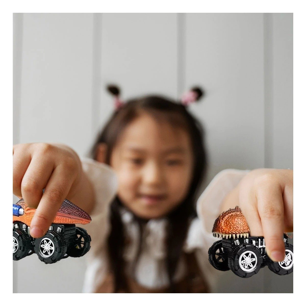 PACK6 KIT DIDACTICO DINO SET 4 Y 2 CARRO Y MOTO DIVERSION EN CASA Y+REGALO STICKER - 5