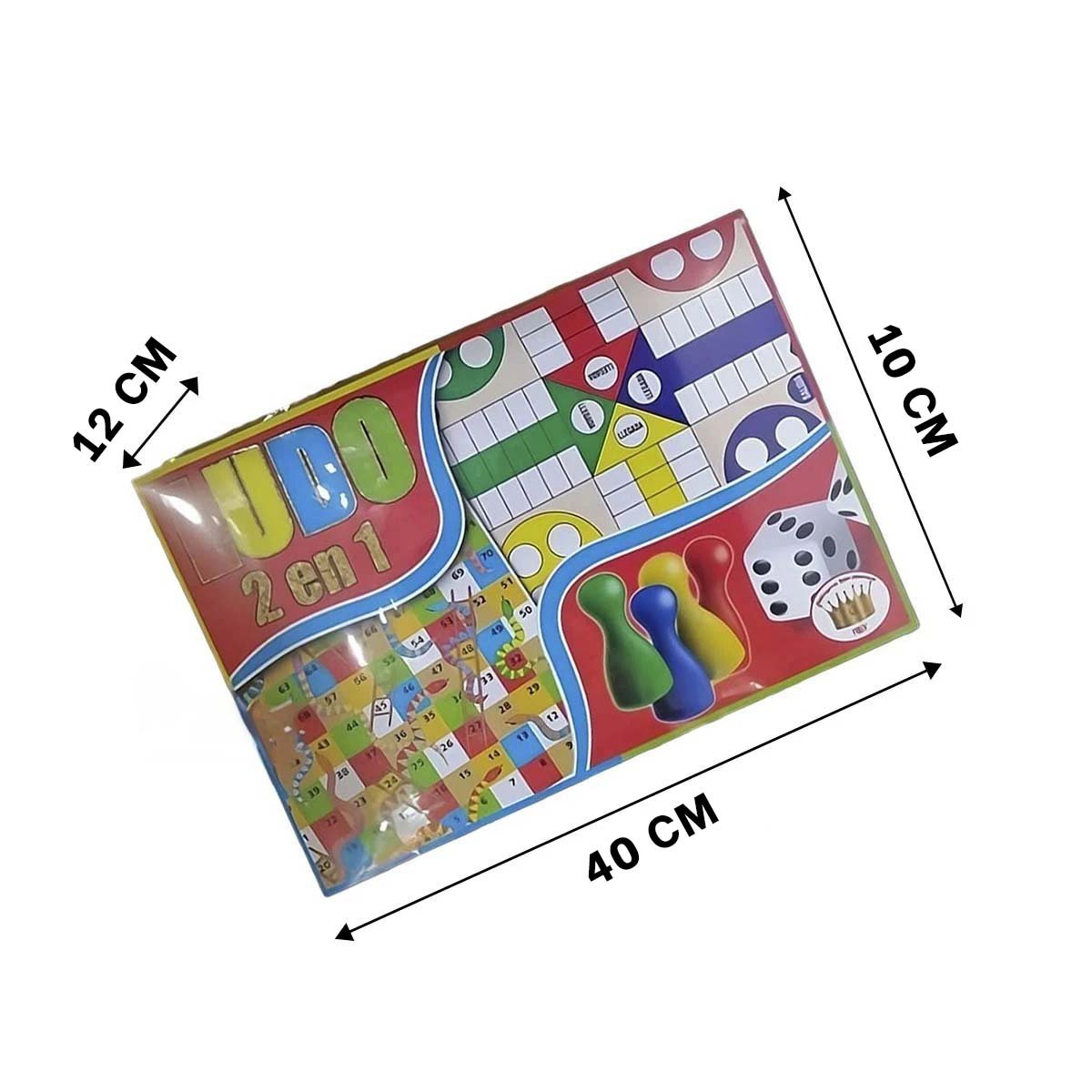 PACK2 PAQUETE DE MESA LUDO 2 EN 1 CLASICO PARA COMPARTIR EN HOGAR Y+REGALO STICKER - 4