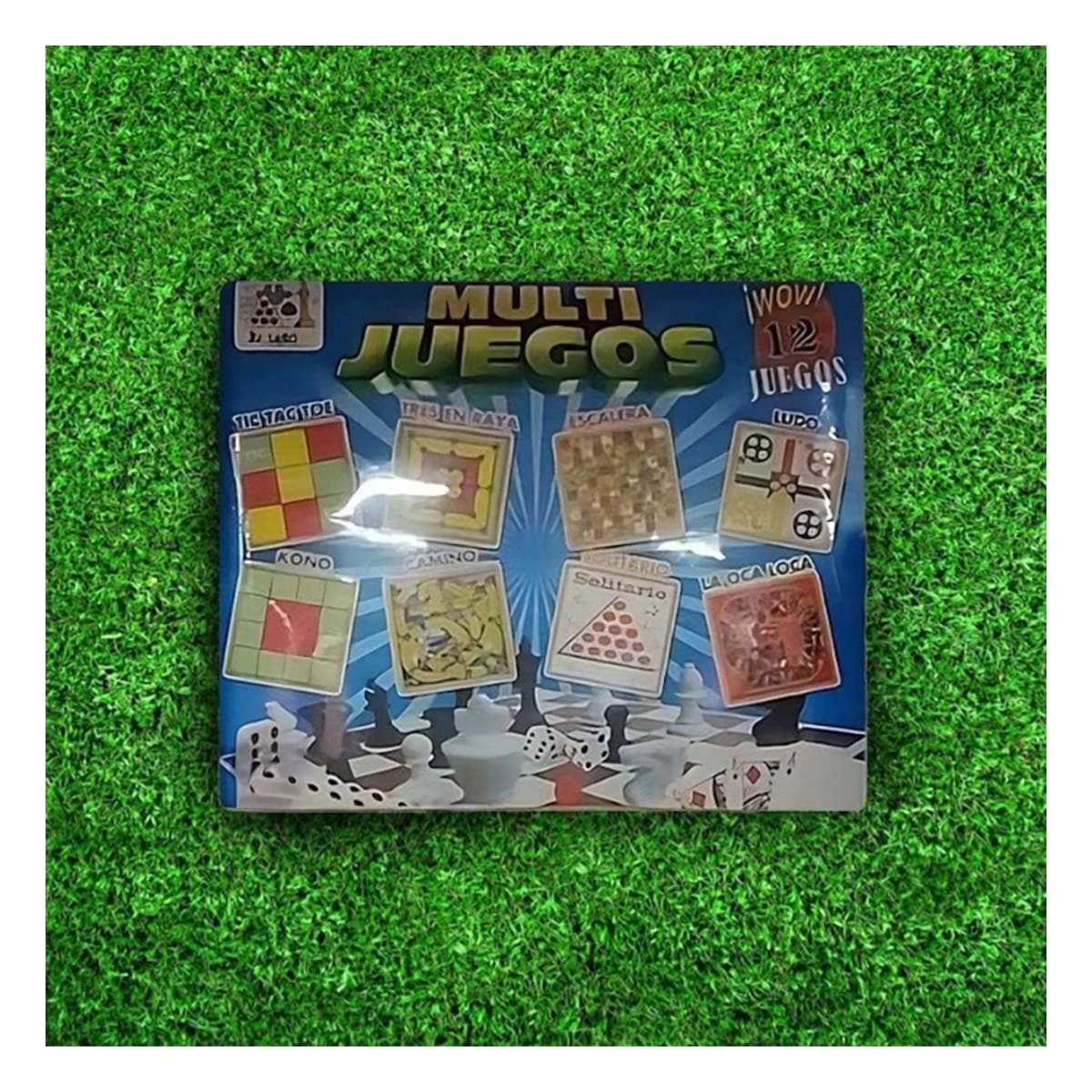 PACK2 TABLERO DE MESA MULTI JUEGOS 12 JUEGOS CLASICOS PARA JUEGOS EN CASA Y+REGALO STICKER - 5