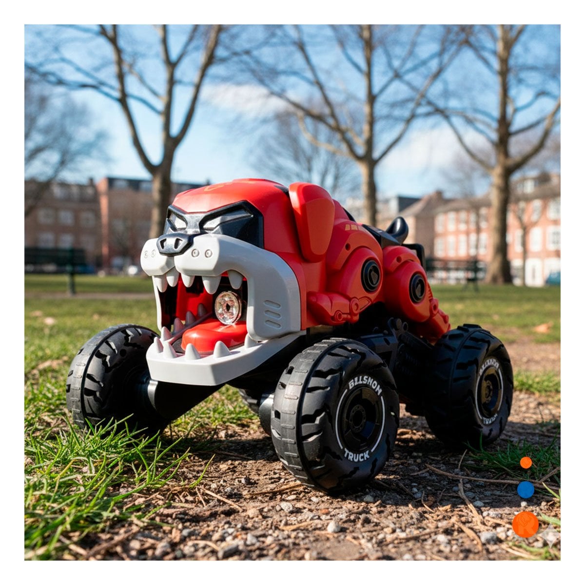 VEHICULO ROBOT PERRO CON CONTROL REMOTO PARA ACTIVIDADES RECREATIVAS EN HOGAR Y+PAPEL REGALO - 2