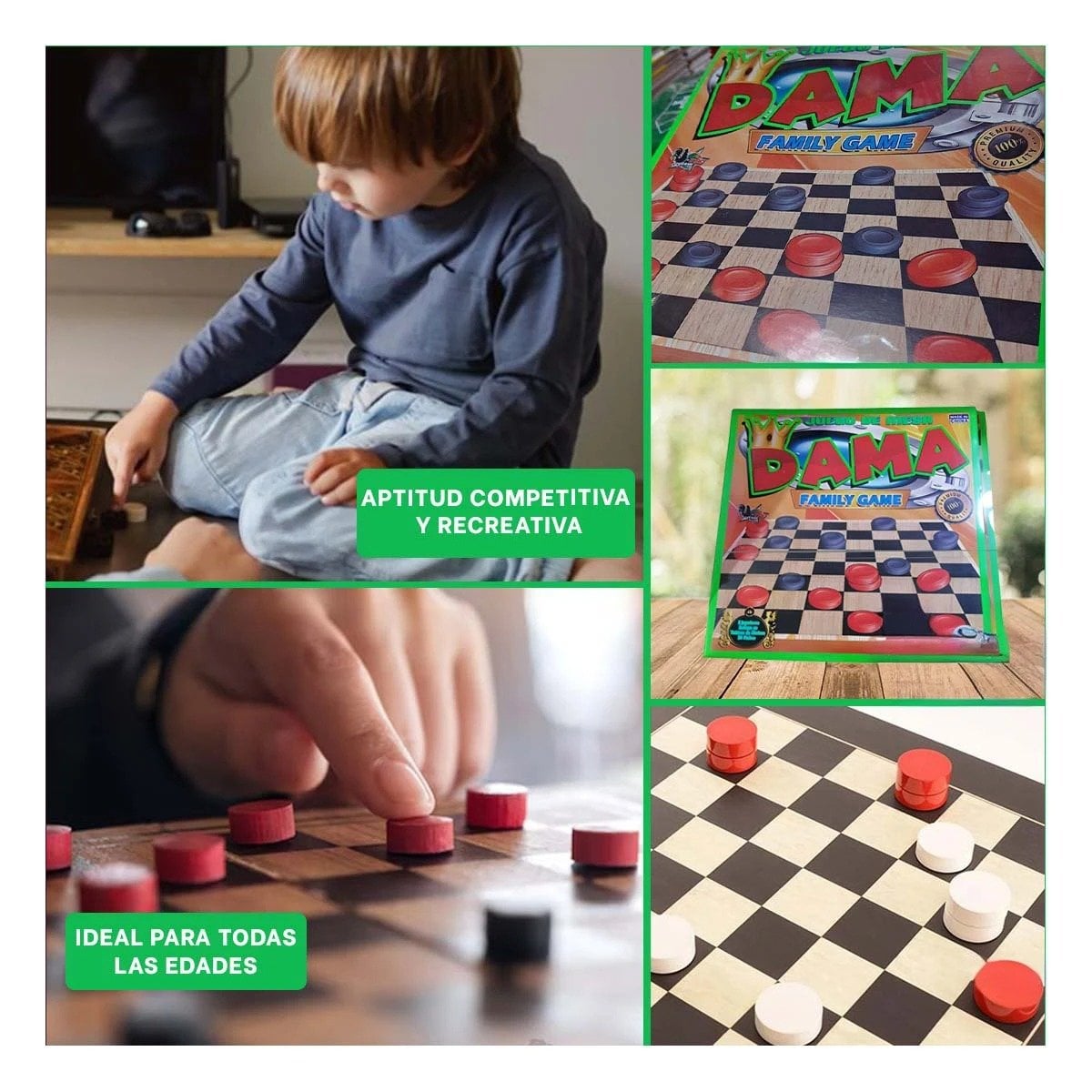 PACK4 COLECCION DE MESA DAMA PARA COMPARTIR EN CASA Y+REGALO STICKER - 2