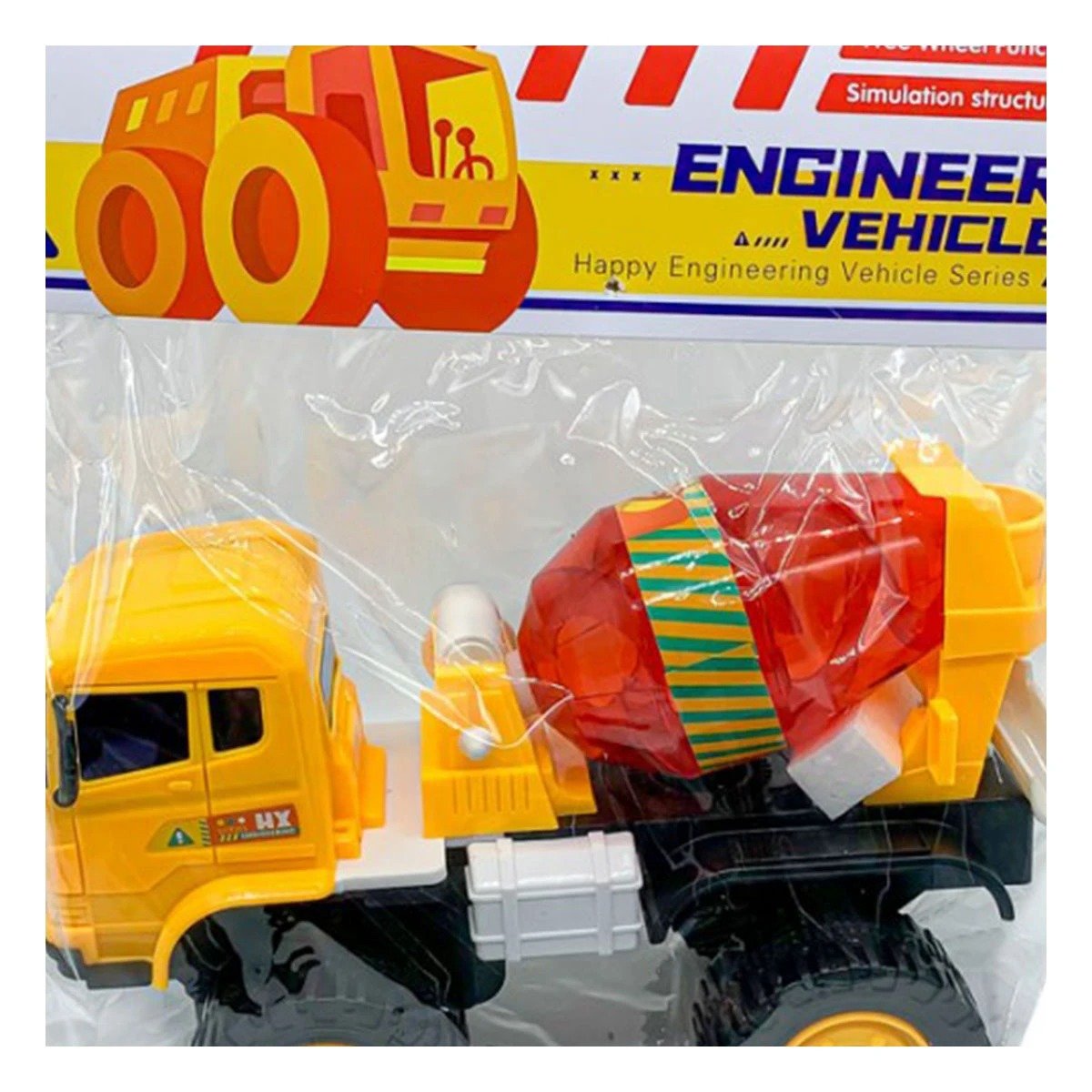 PACK4 LINEA MEZCLADORA DE CONSTRUCCION EN BOLSA GRANDE PARA JUEGO CREATIVO Y+REGALO STICKER - 5