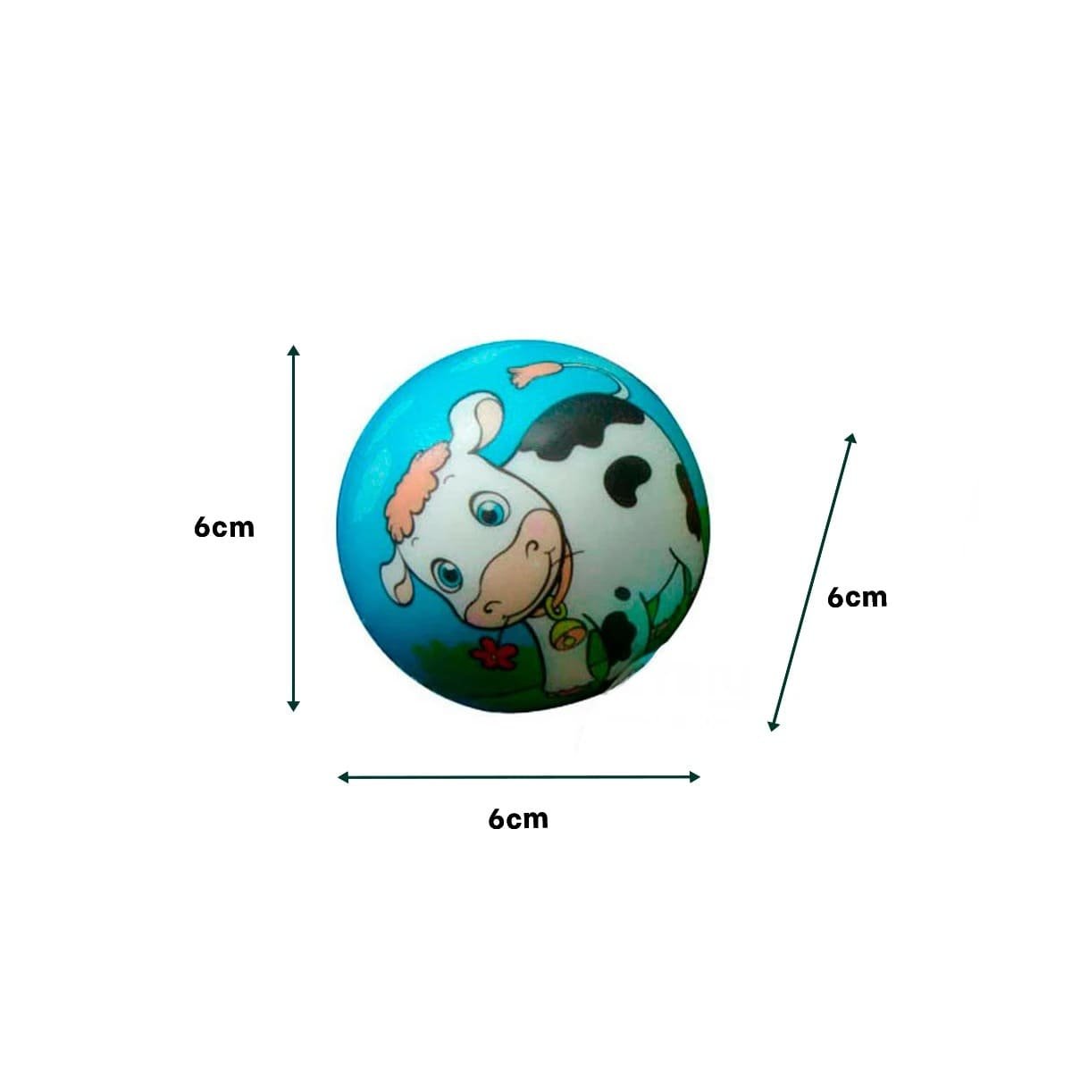 PACK6 PAQUETE DE PELOTAS ANTIESTRES SET12 ANIMALES PARA RELAJACION Y+PAPEL REGALO - 4