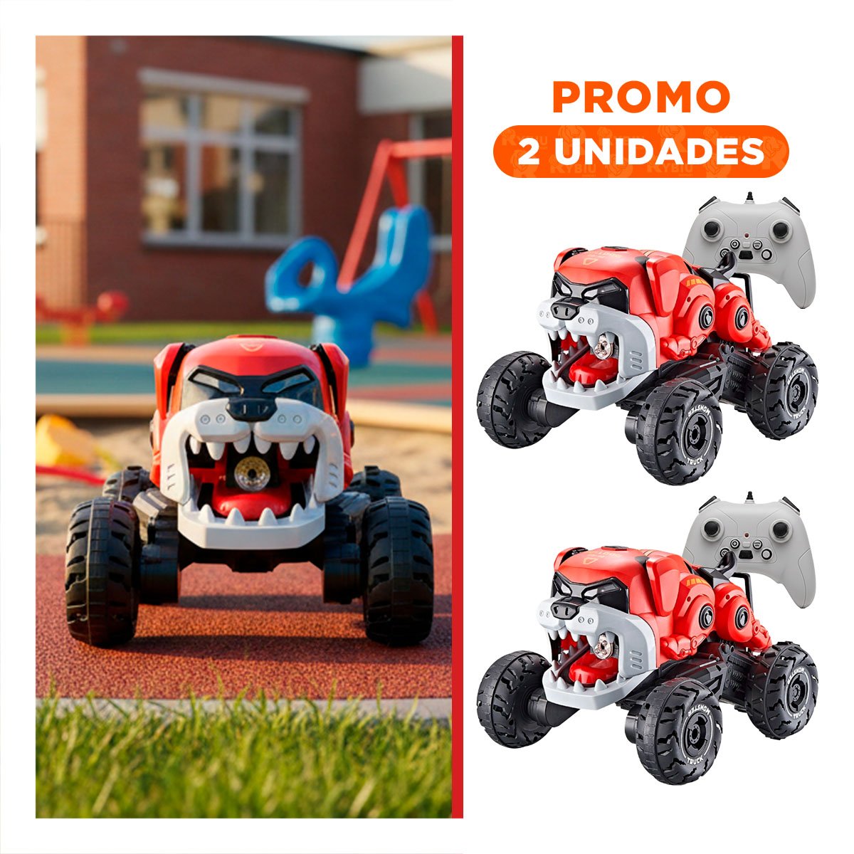 PACK2 MOVIL ROBOT PERRO CON CONTROL REMOTO PARA DIVERSION TECNOLOGICA EN CASA - 1