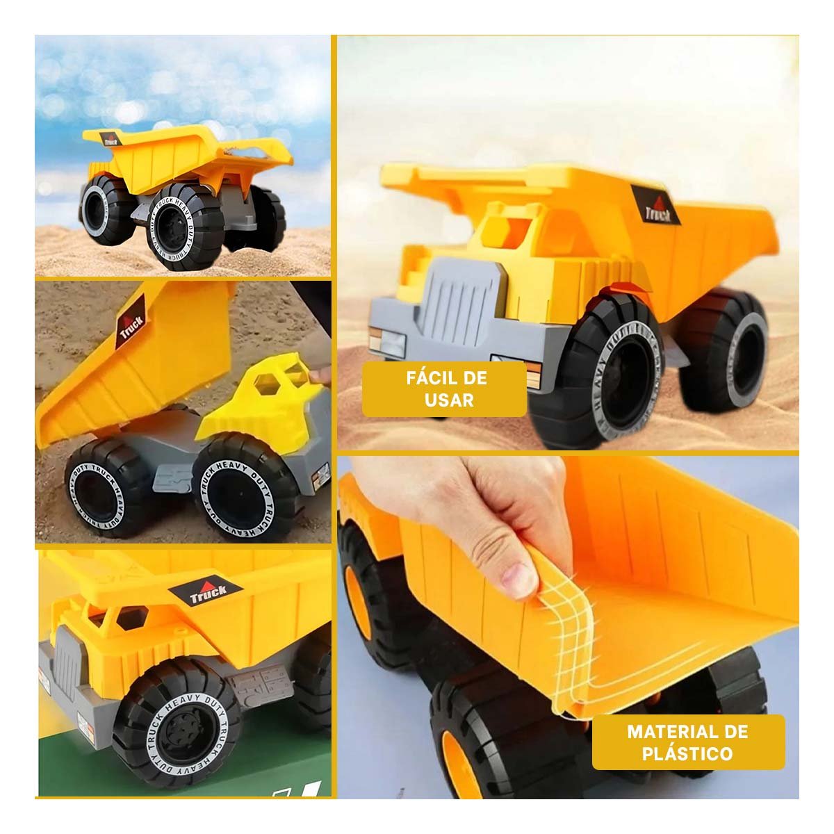 PACK2 CONCEPTO DE CONSTRUCCION EN BOLSA CON VEHICULO PARA JUEGO Y+PAPEL REGALO - 3