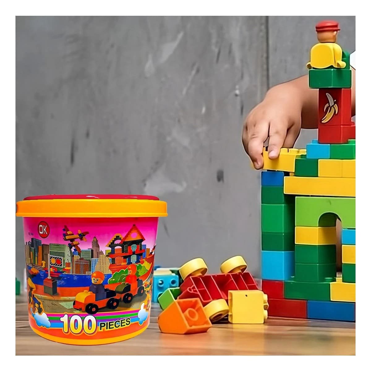 PACK12 COMBO CREATIVO MULTICOLOR PARA JUEGO DIDACTICO HOGAR RESISTENTE Y+REGALO STICKER - 3