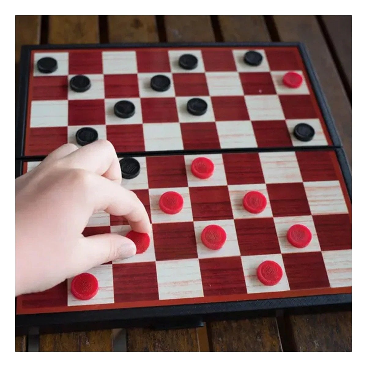 PACK12 EDICION DE MESA DAMA PARA DIVERSION Y JUEGOS EN CASA Y+REGALO STICKER - 3