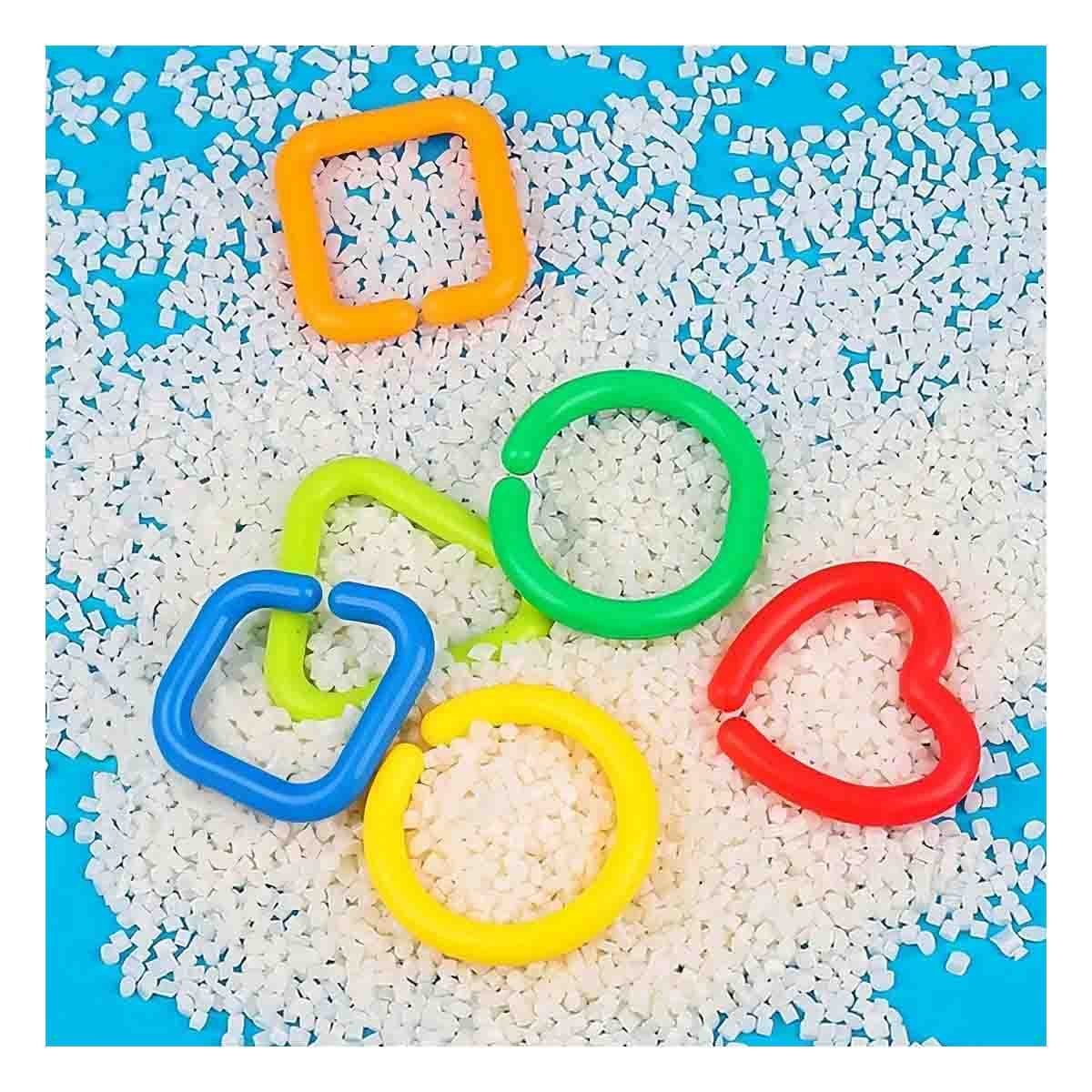 PACK12 COLECCION SENSORIAL DE ANILLOS DE FIGURAS GEOMETRICAS PARA COORDINACION - 2