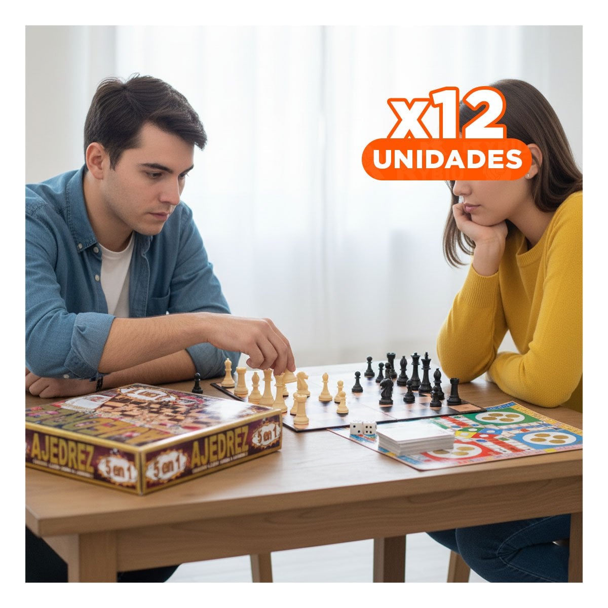 PACK12 JUEGO SET 5 EN 1 PARA NINOS Y FAMILIAS - 1