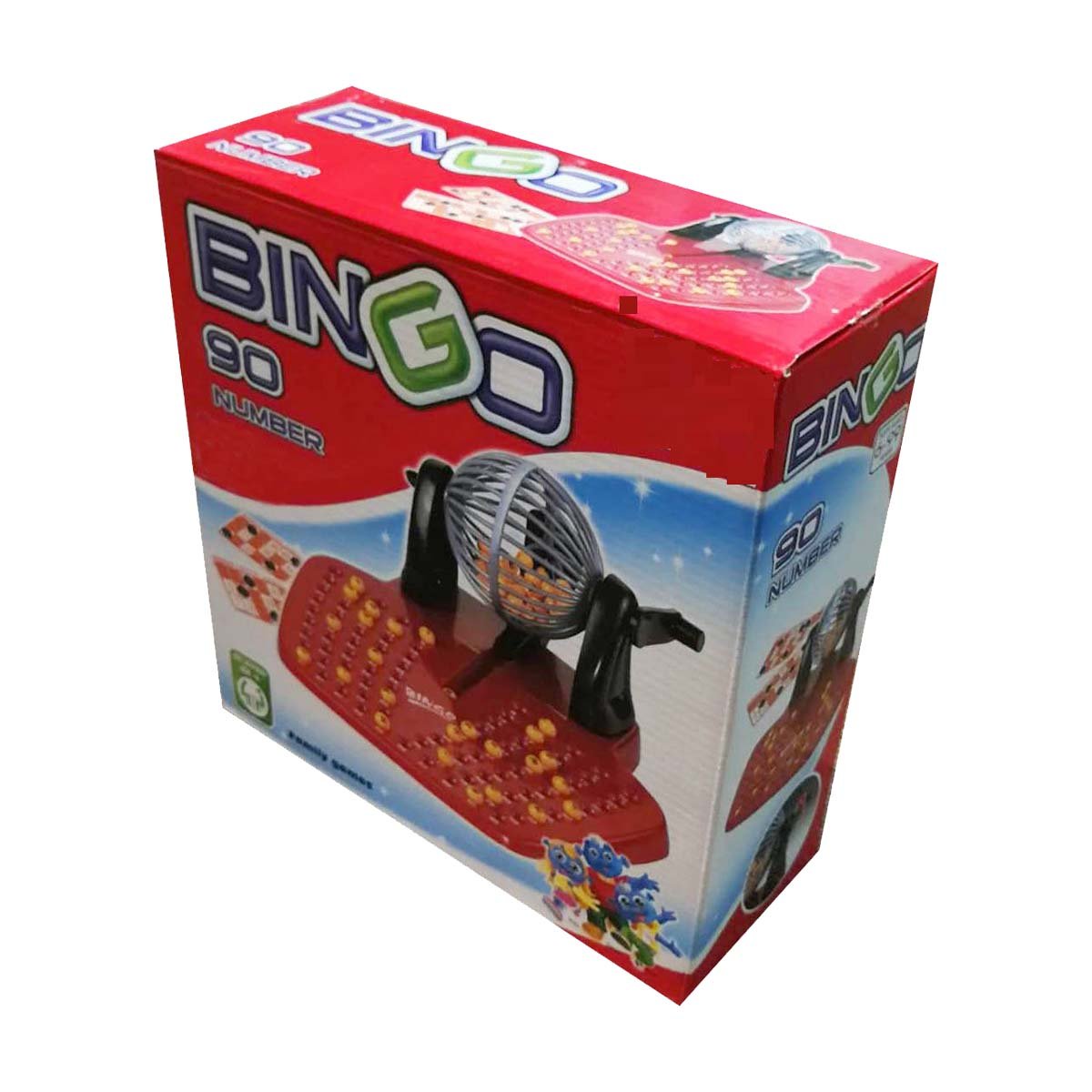 PACK6 DINAMICA COMPLETA 90 NUMEROS Y 48 CARTAS ROJO Y NEGRO PARA USO FAMILIAR Y+REGALO STICKER - 2