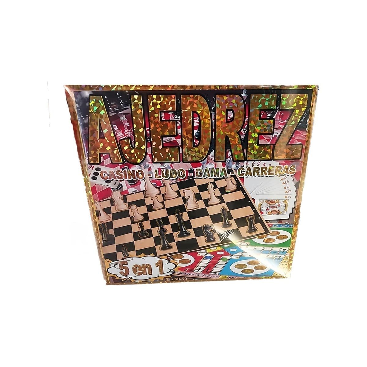 PACK12 JUEGO ACTIVIDAD 5 EN 1 MESA PARA FAMILIAS Y AMIGOS Y+REGALO STICKER - 2