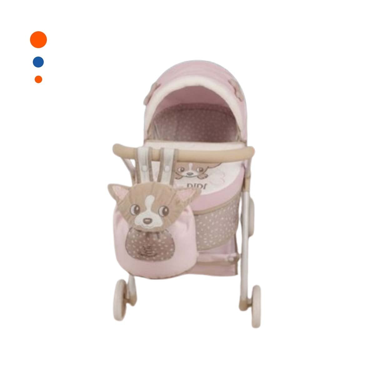 CARREOLA INFANTIL DIDI 3 EN 1 40X80X70CM CON DISENO FUNCIONAL DIARIO Y+PAPEL REGALO - 1