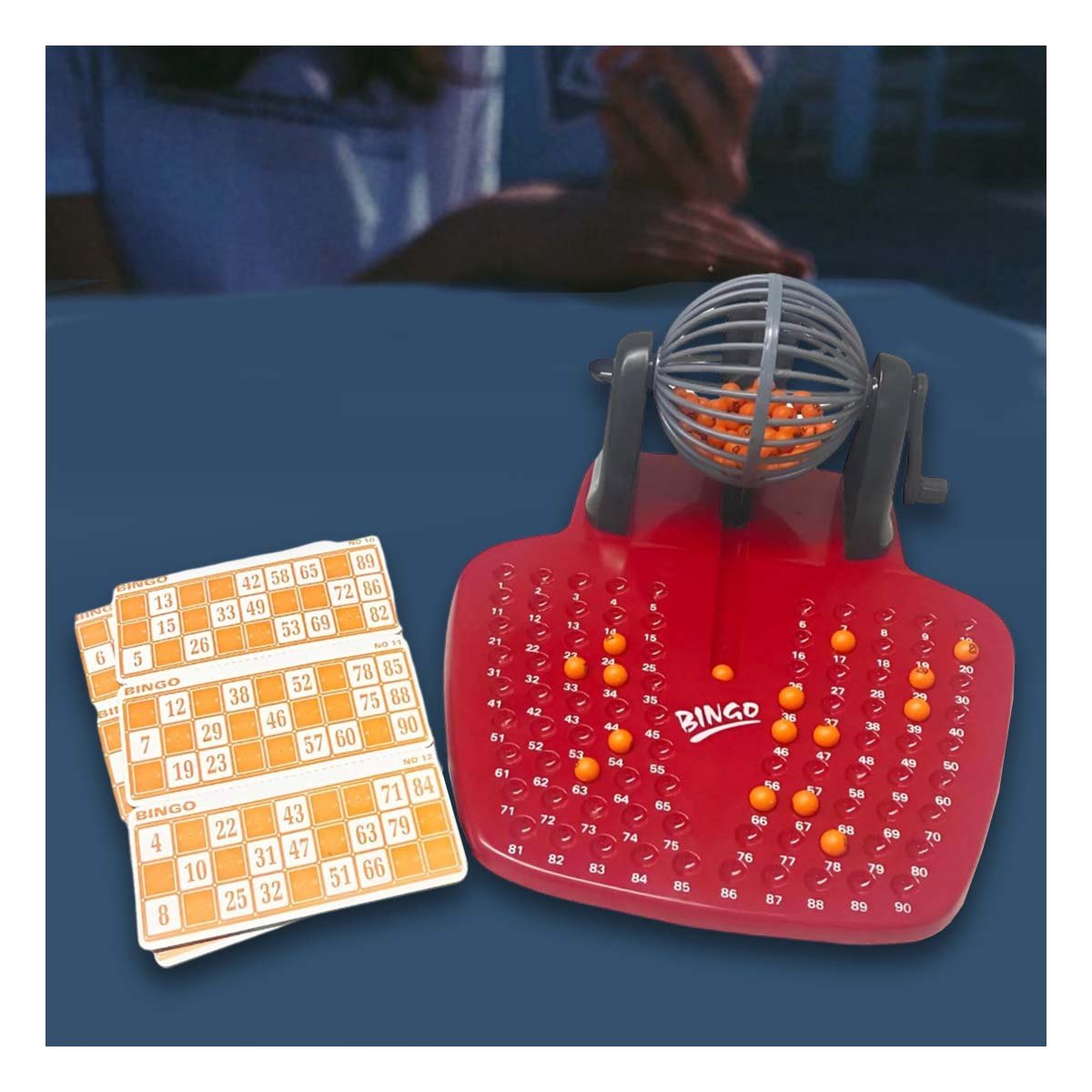 PACK6 DINAMICA CLASICA 90 NUMEROS Y 48 CARTAS ROJO Y NEGRO PARA JUEGO EN CASA - 3