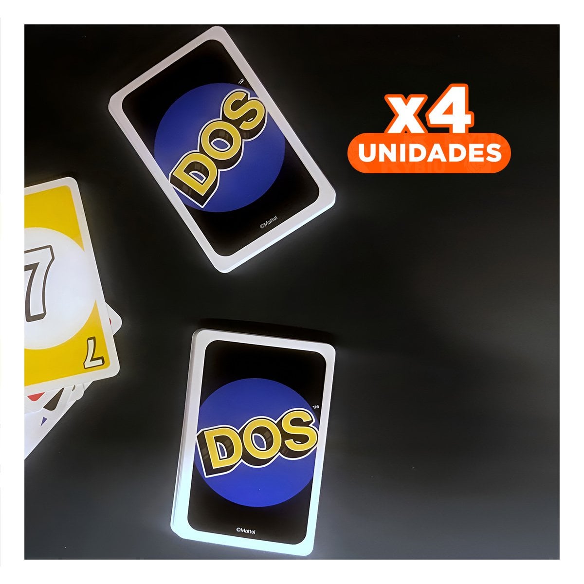 PACK4 EXPERIENCIA SOCIAL DE CARTAS PARA MESA FAMILIAR CON CAJA PEQUENA - 1
