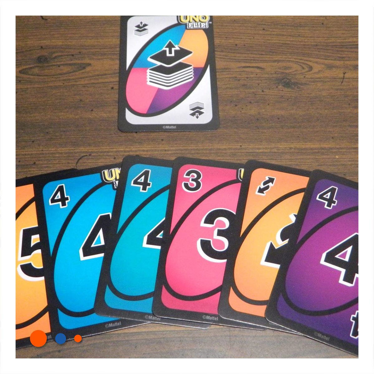 PACK2 CONCEPTO CON CARTAS REVERSIBLES PARA MESA FAMILIAR COMPACTO PORTATIL HOGAR - 3