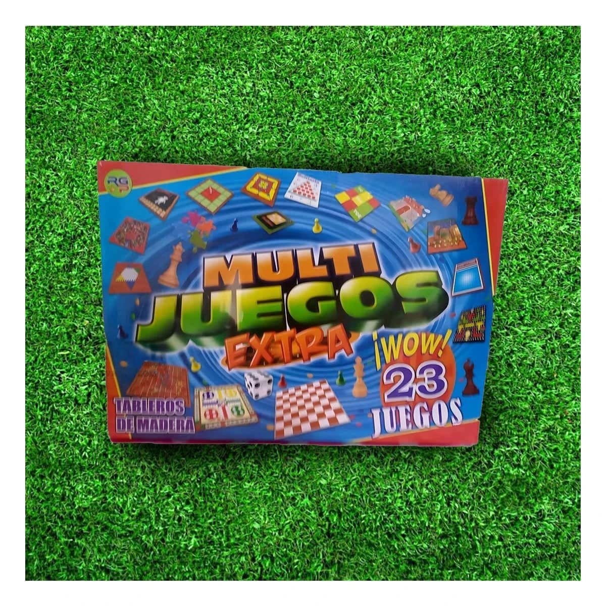 PACK2 PAQUETE DE MESA MULTI JUEGOS EXTRA 23 JUEGOS CLASICOS PARA HOGAR Y+REGALO STICKER - 5