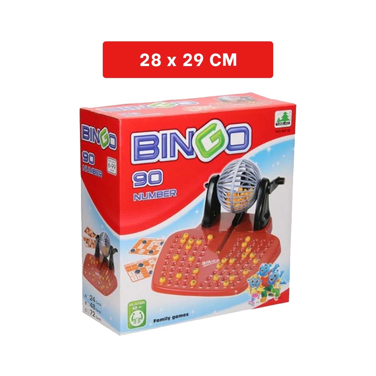 PACK4 CARTAS RECREATIVAS 90 NUMEROS Y 48 CARTAS ROJO Y NEGRO PARA DIVERSION Y+REGALO STICKER - 4