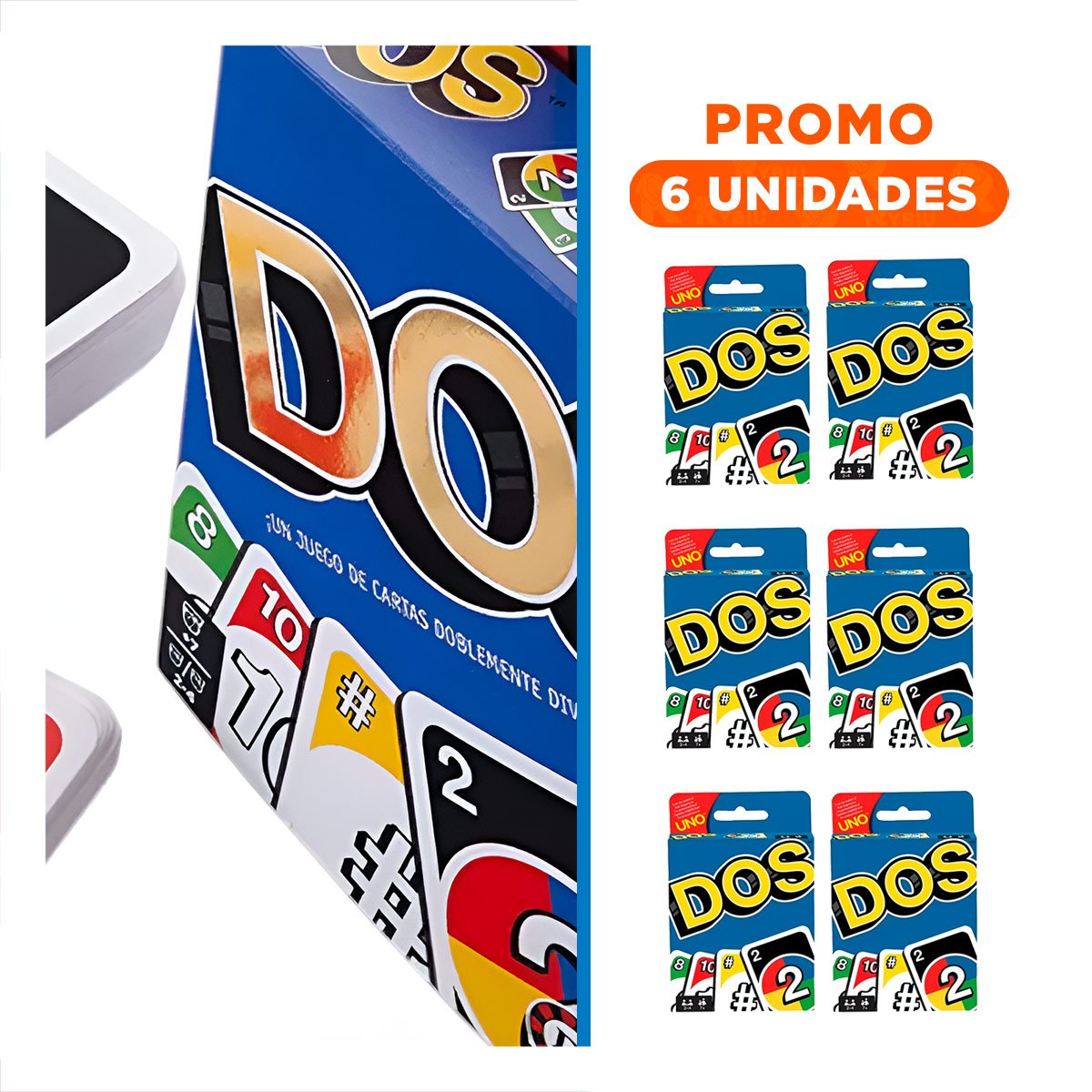 PACK6 PROPUESTA FAMILIAR DE CARTAS PARA MESA HOGAR CAJA PEQUENA - 1
