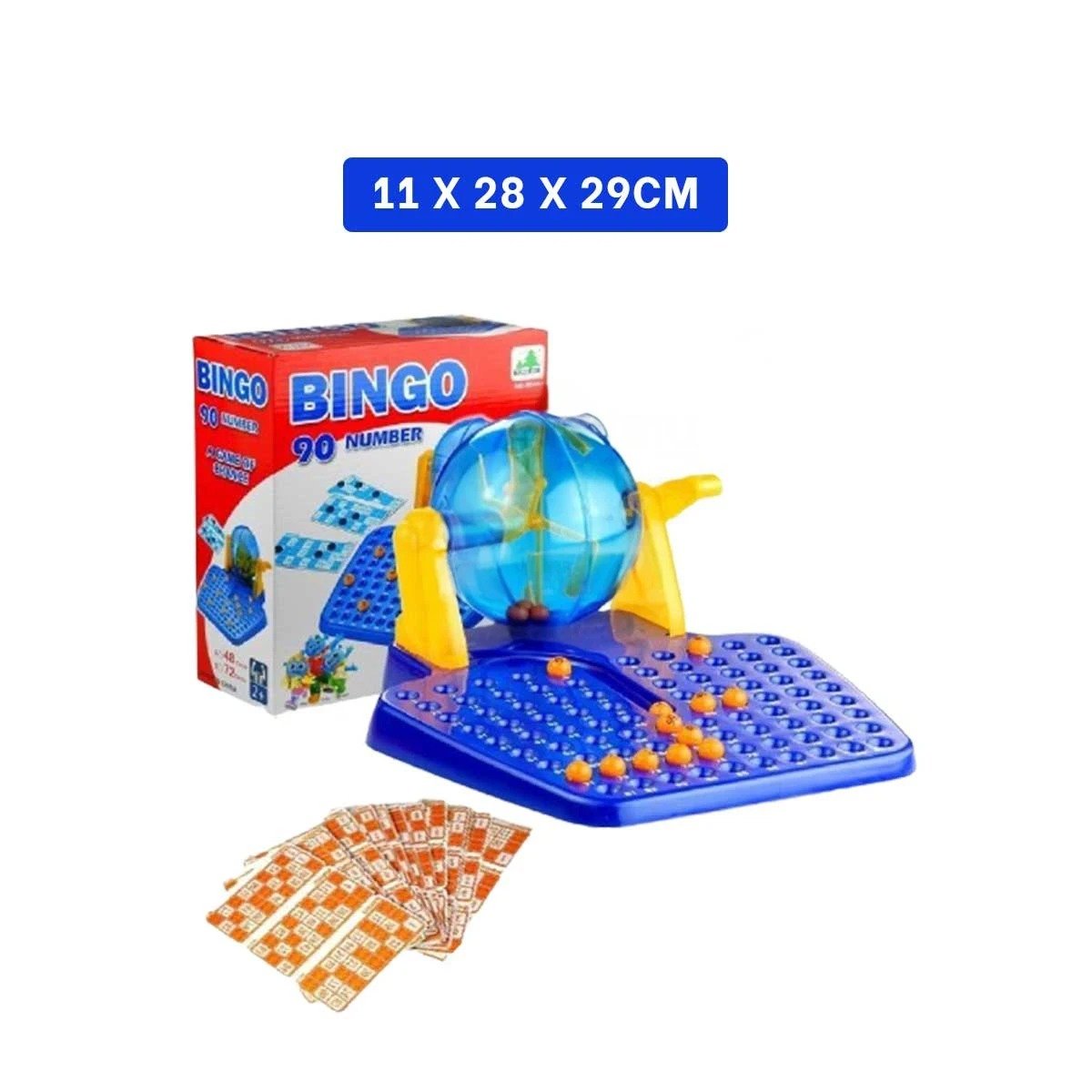 PACK4 ACTIVIDAD DE MESA CON 90 NUMEROS Y 48 CARTAS COLOR CELESTE - 4