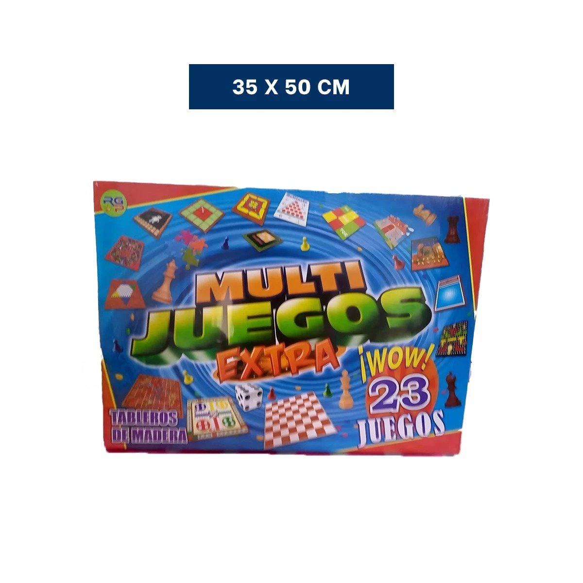 PACK4 PAQUETE DE MESA MULTI JUEGOS EXTRA 23 JUEGOS PARA COMPARTIR Y+REGALO STICKER - 4