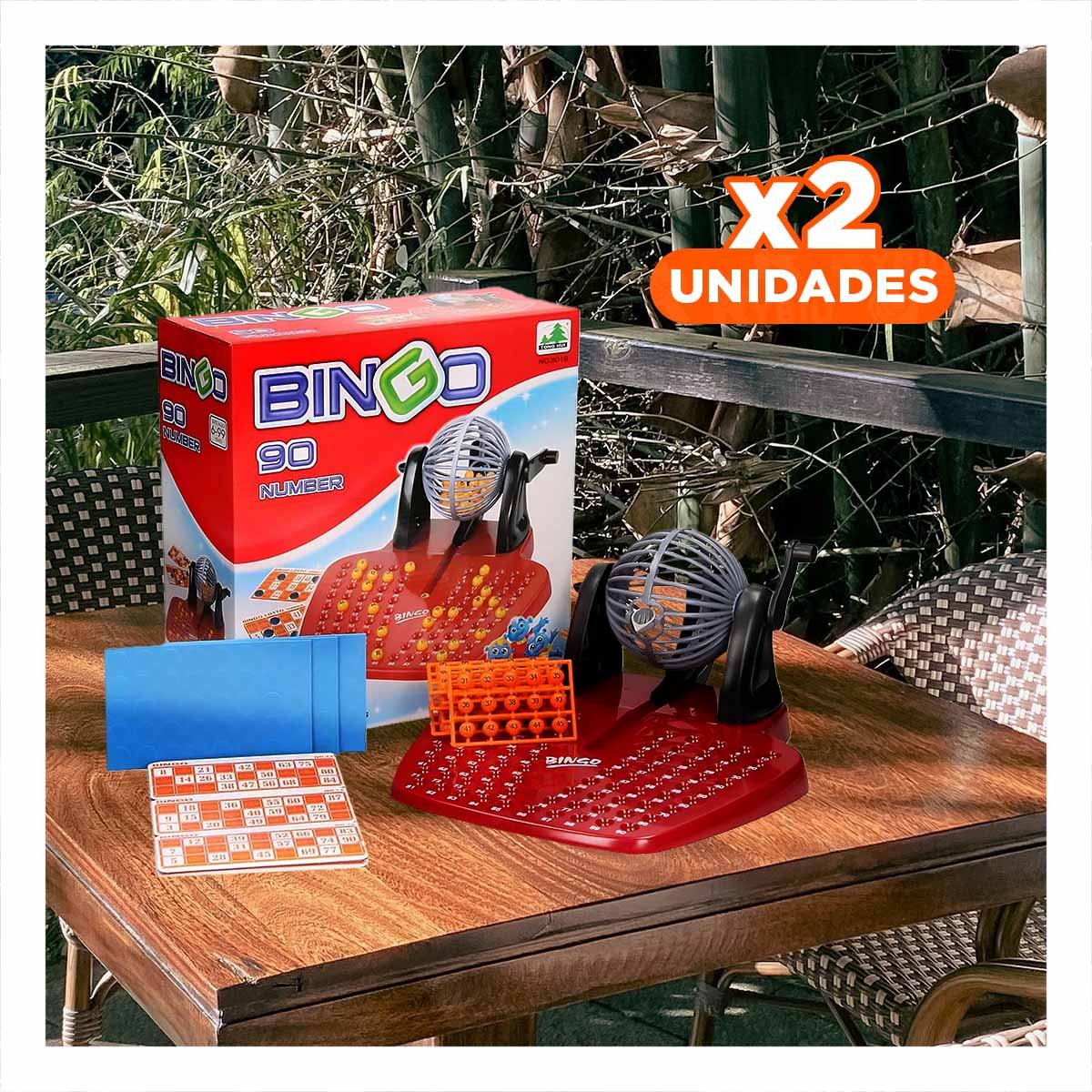 PACK2 CARTAS FAMILIARES 90 NUMEROS Y 48 CARTAS ROJO Y NEGRO PARA COMPARTIR Y+REGALO STICKER - 1