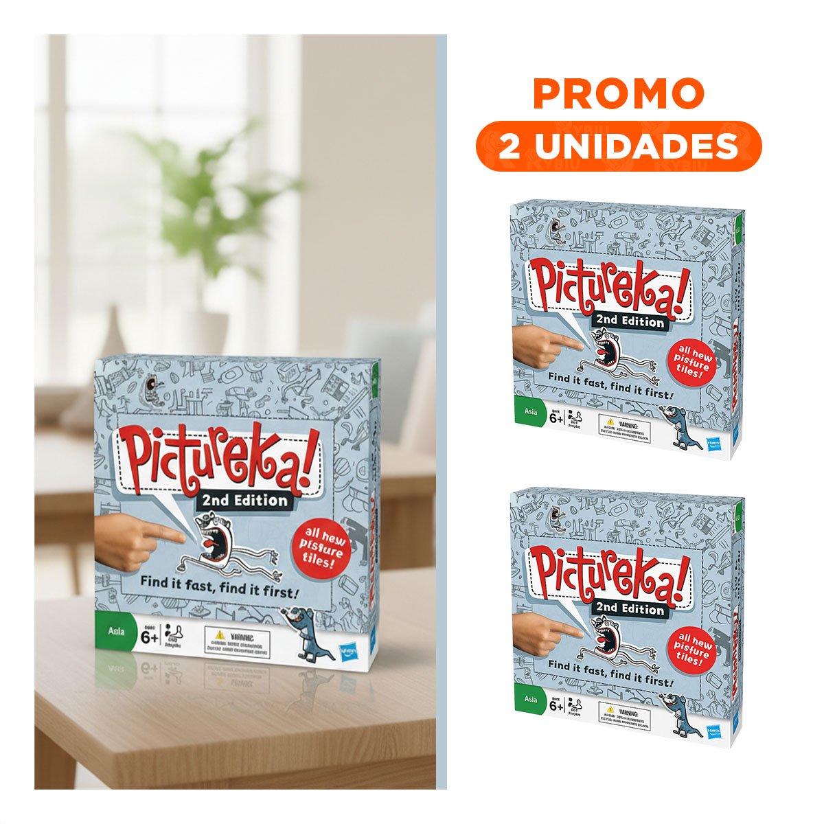 PACK2 ACTIVIDAD DE MESA SEGUNDA EDICION DIDACTICO PARA REGALO Y DIVERSION - 1