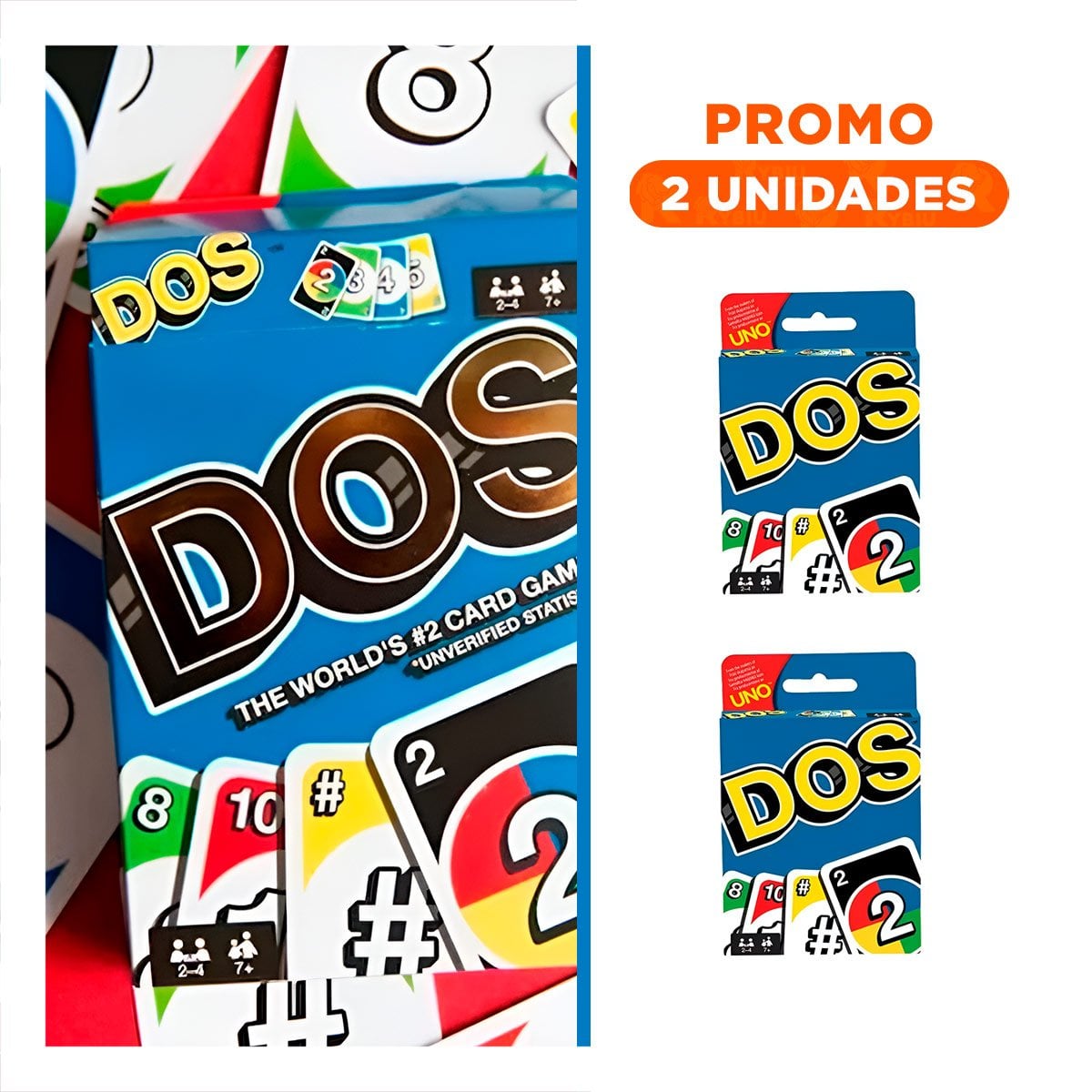 PACK2 OPCION SOCIAL DE CARTAS PARA MESA FAMILIAR CON CAJA PEQUENA - 1