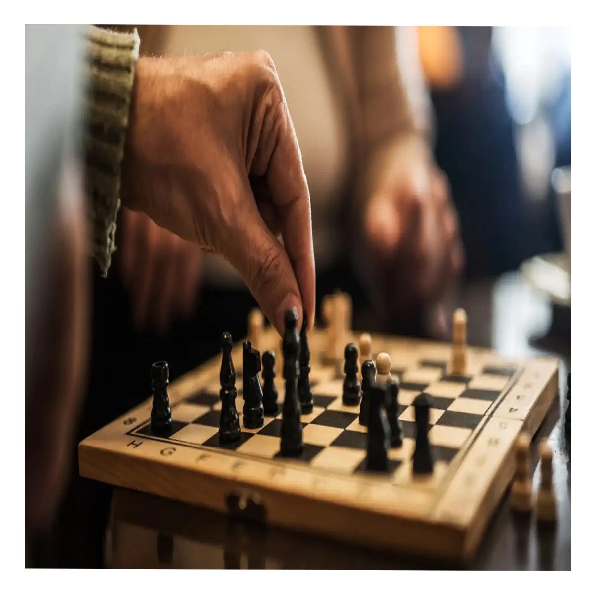 Juego De Mesa De Estrategia Con Fichas De Cadena – Educativo Para Niños Y Adultos, De 2 Jugadores