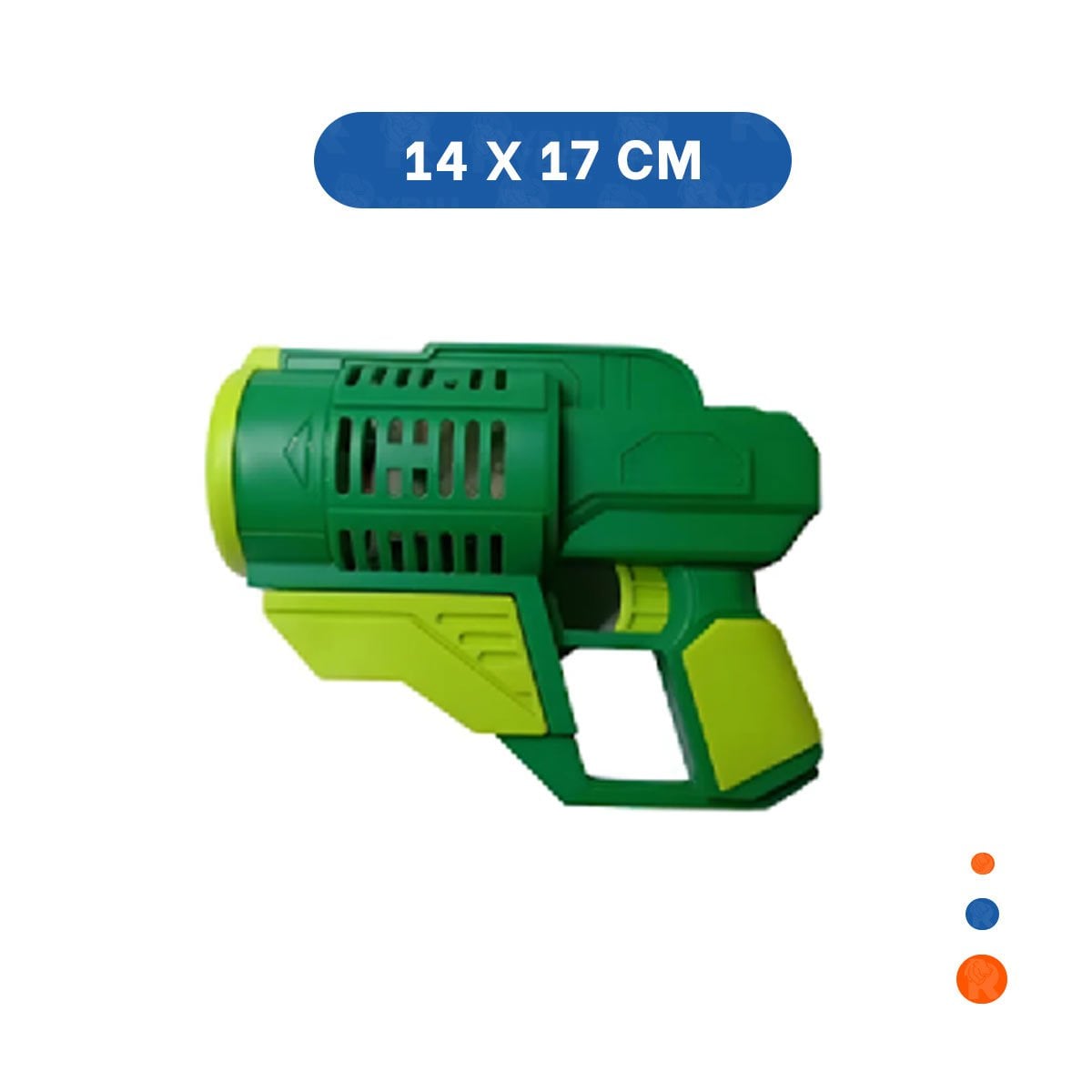LANZADOR DE BURBUJAS CON MOCHILA PORTATIL DINOSAURIO VERDE PARA PATIO Y+PAPEL REGALO - 4