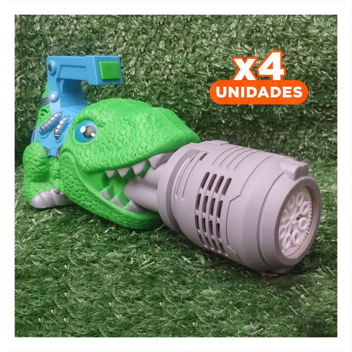 PACK4 PROYECTOR LED DE BURBUJAS DINOSAURIO CON SONIDO PARA HOGAR - 1