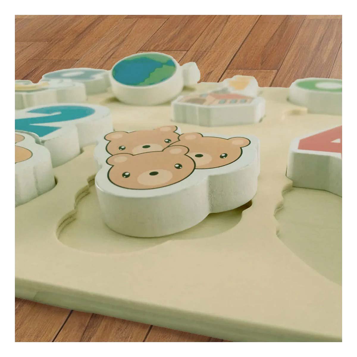 PACK12 SET DIDACTICO DE ROMPECABEZAS CON NUMEROS Y COLORES - 3