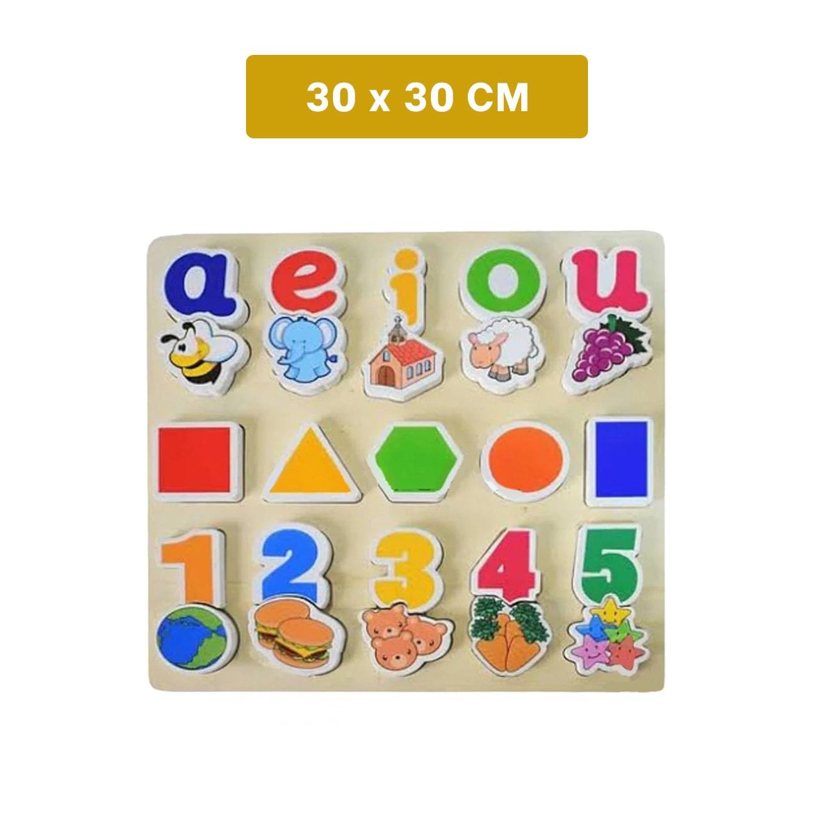 PACK6 JUEGO INTERACTIVO INFANTIL CON FIGURAS GEOMETRICAS Y 25 PIEZAS - 4