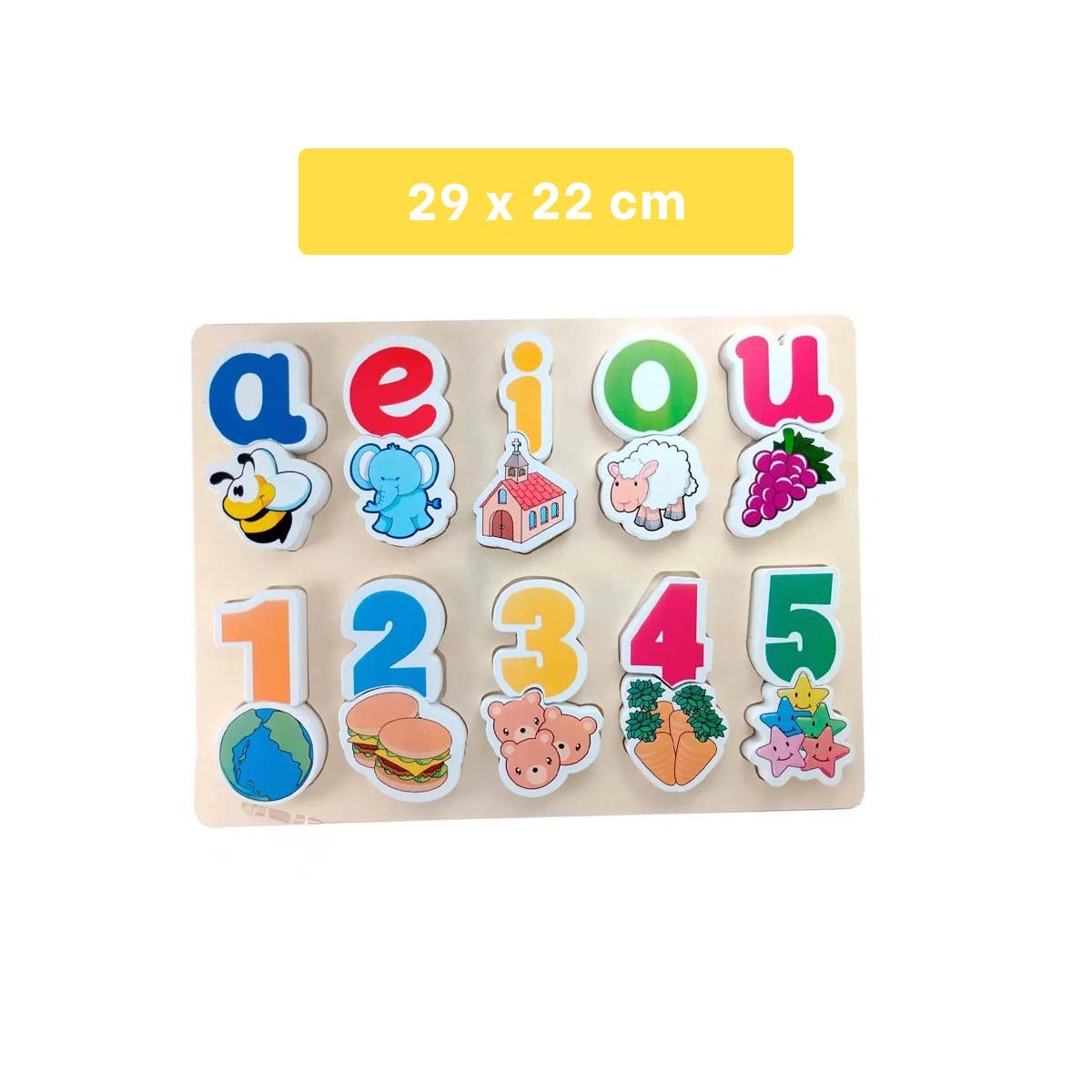 PACK12 TABLERO CREATIVO DE ROMPECABEZAS CON FIGURAS Y NUMEROS Y+REGALO STICKER - 4