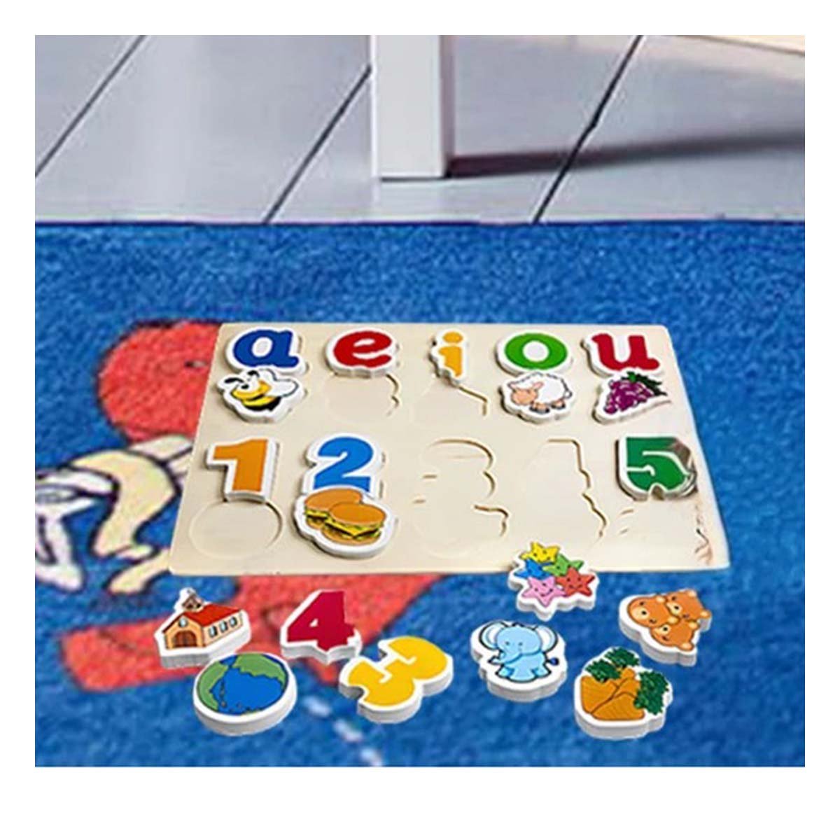 PACK12 SET INTERACTIVO DE ROMPECABEZAS CON VOCALES Y FIGURAS Y+PAPEL REGALO - 3