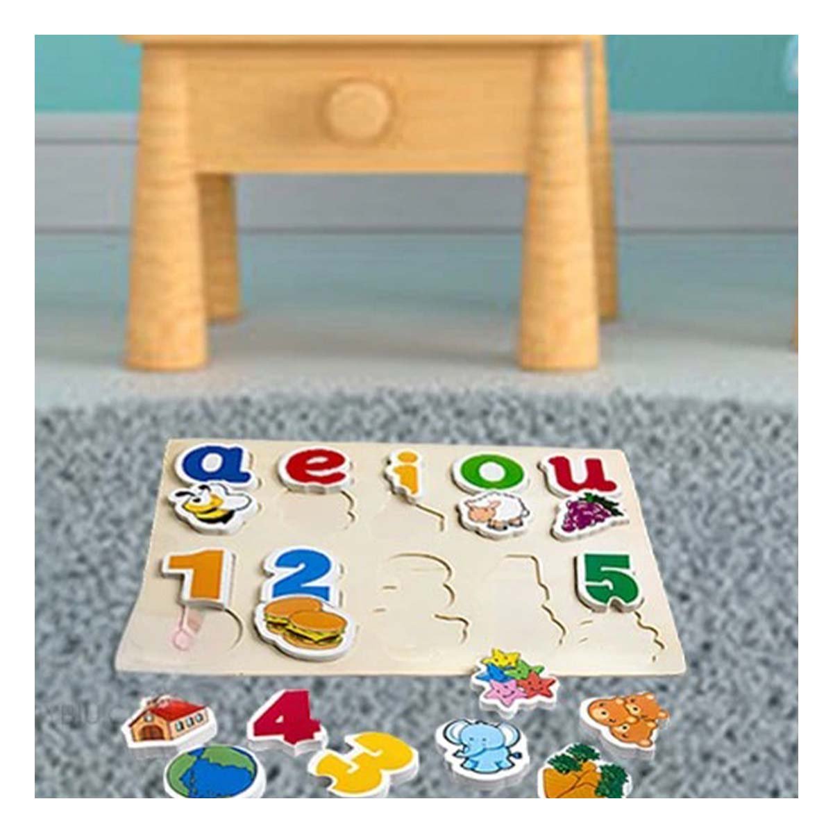PACK6 SET CREATIVO DE ROMPECABEZAS CON NUMEROS Y FIGURAS Y+REGALO STICKER - 3