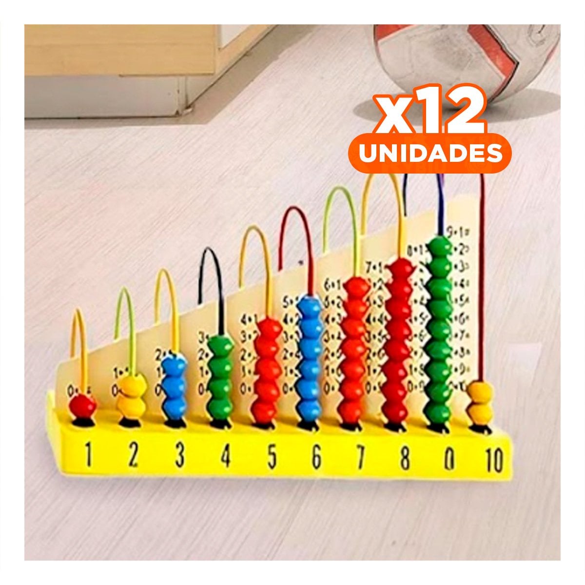 PACK12 JUEGO EDUCATIVO DE MATEMATICA Y ACTIVIDAD DIDACTICA - 1