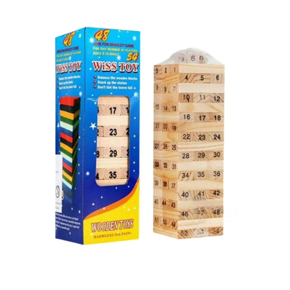PACK2 BLOQUES DE JUEGO DE MADERA PARA ACTIVIDADES SOCIALES Y+REGALO STICKER - 2